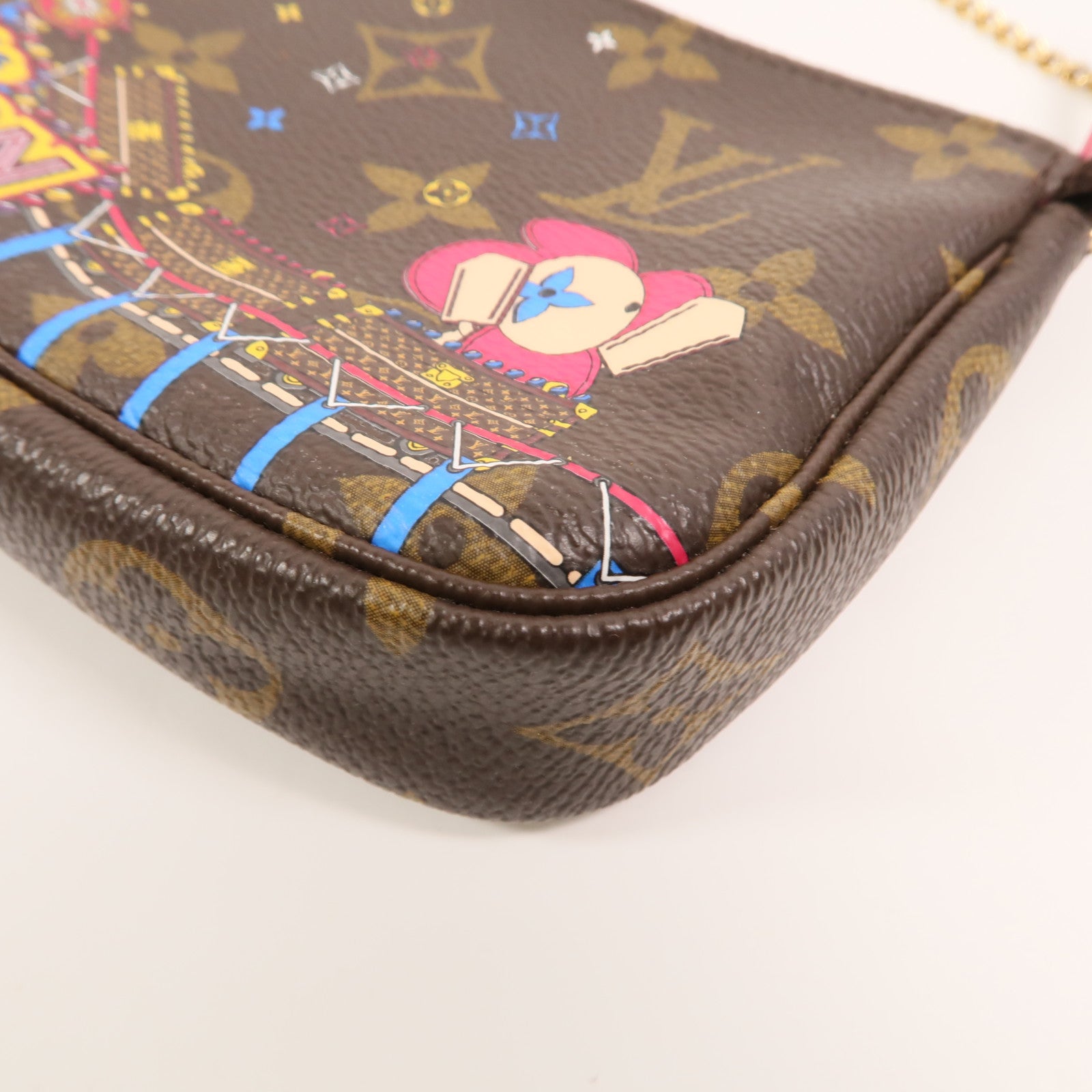LOUIS VUITTON Monogram Mini Pochette Vivian手挽袋