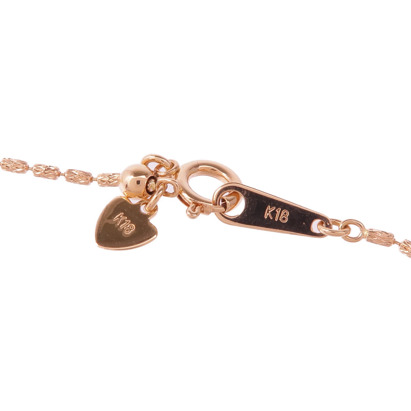 JEWELRY 18K玫瑰金Diamond Necklace鑽石項鍊