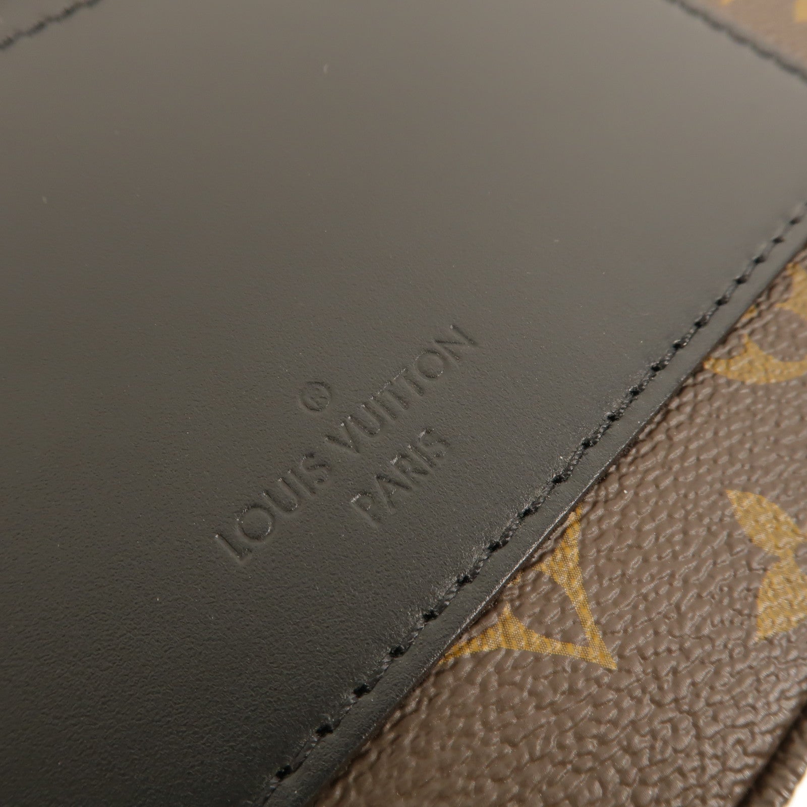 LOUIS VUITTON Monogram Marceau金扣肩背袋棕色