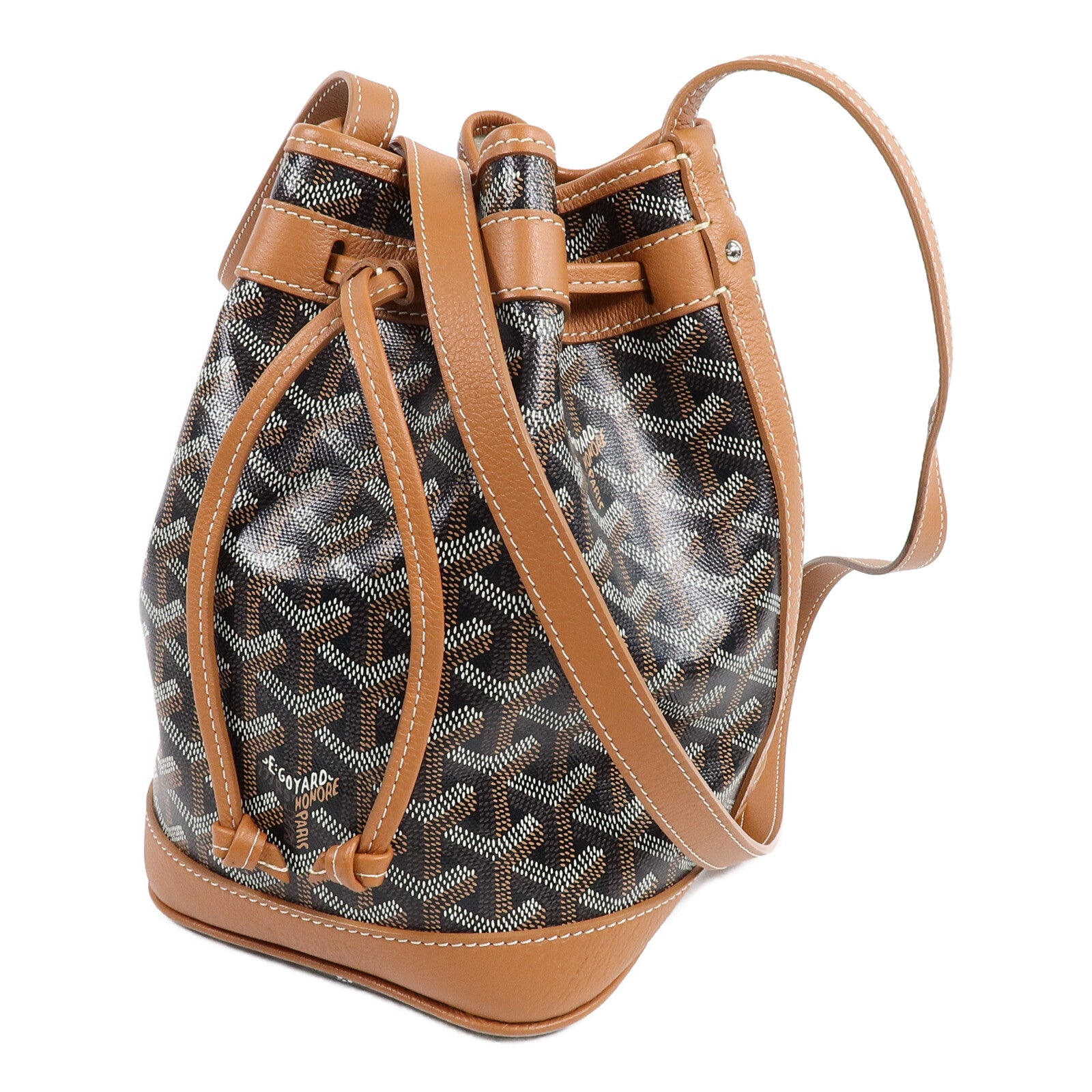 GOYARD 塗層帆布Petit Flot肩背袋