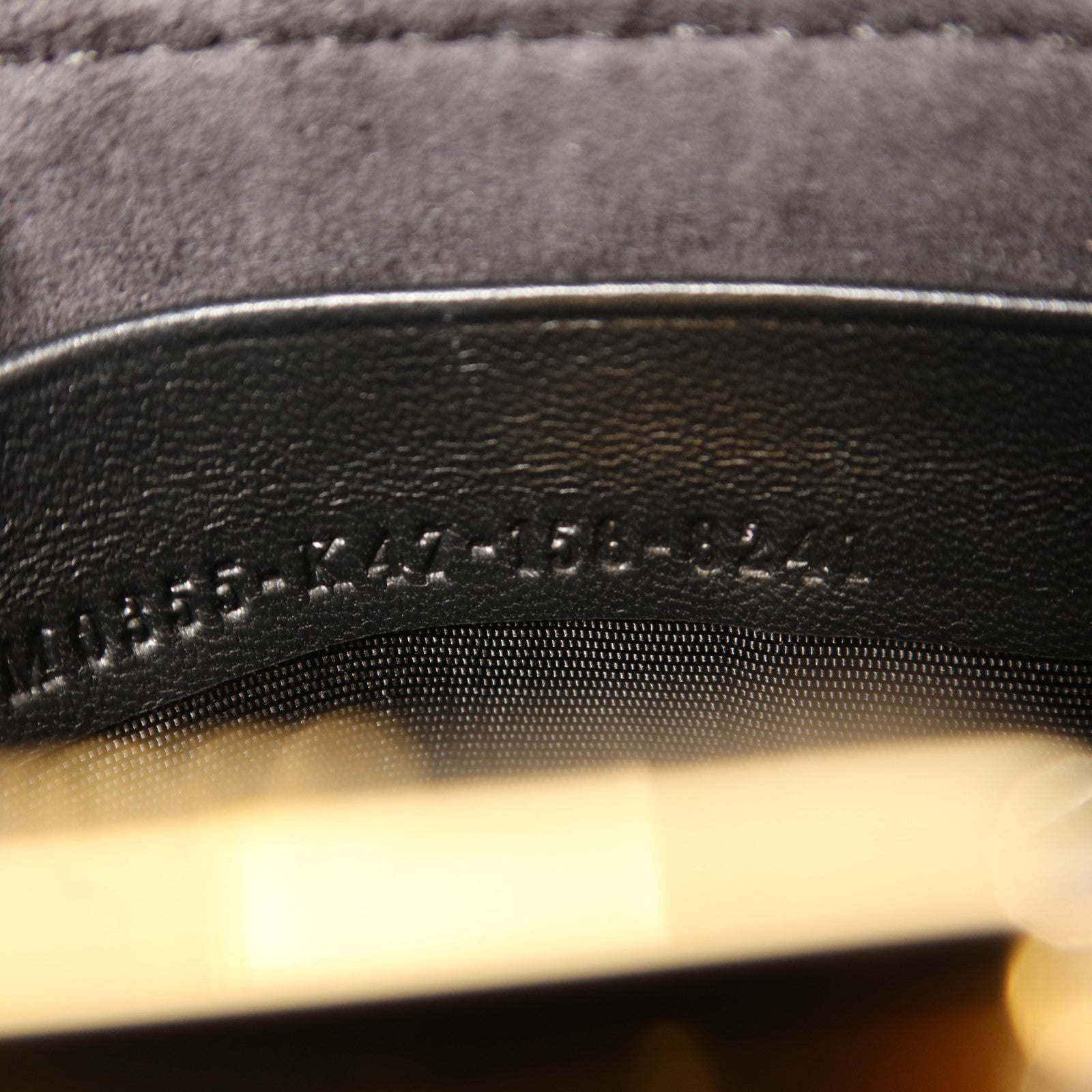 FENDI 牛皮皮革Micro Peekaboo金扣手挽肩背兩用袋