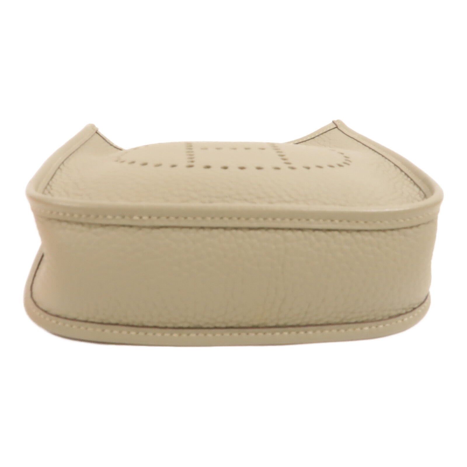 HERMES Clemence皮革Evelyne TPM肩背袋Sauge