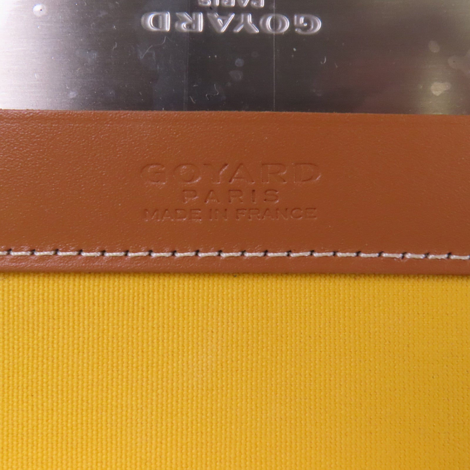 GOYARD 塗層帆布Muse Vanity銀扣手挽肩背兩用袋