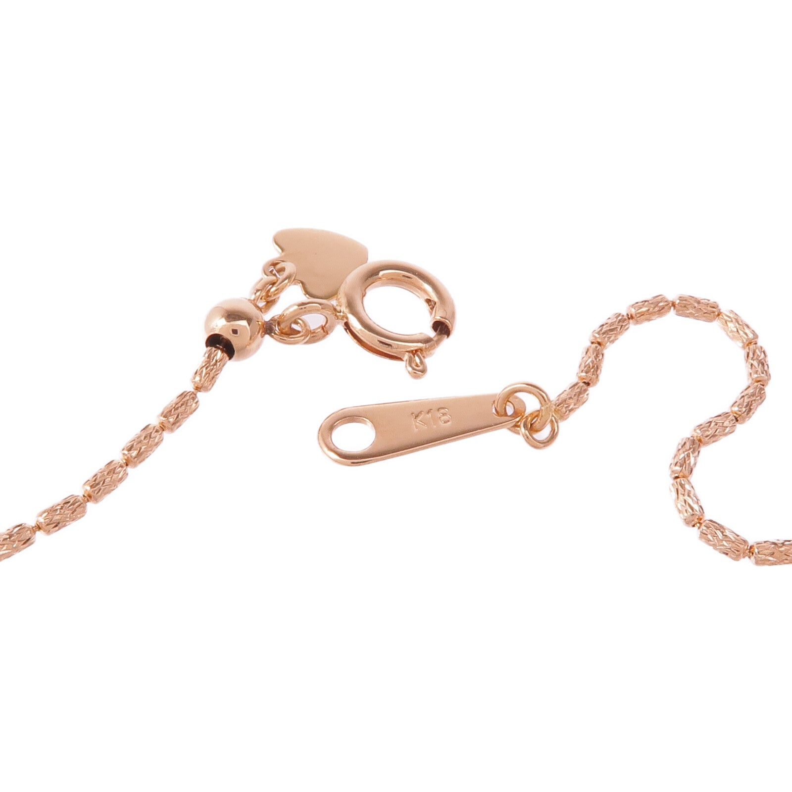 JEWELRY 18K玫瑰金Diamond Necklace鑽石項鍊