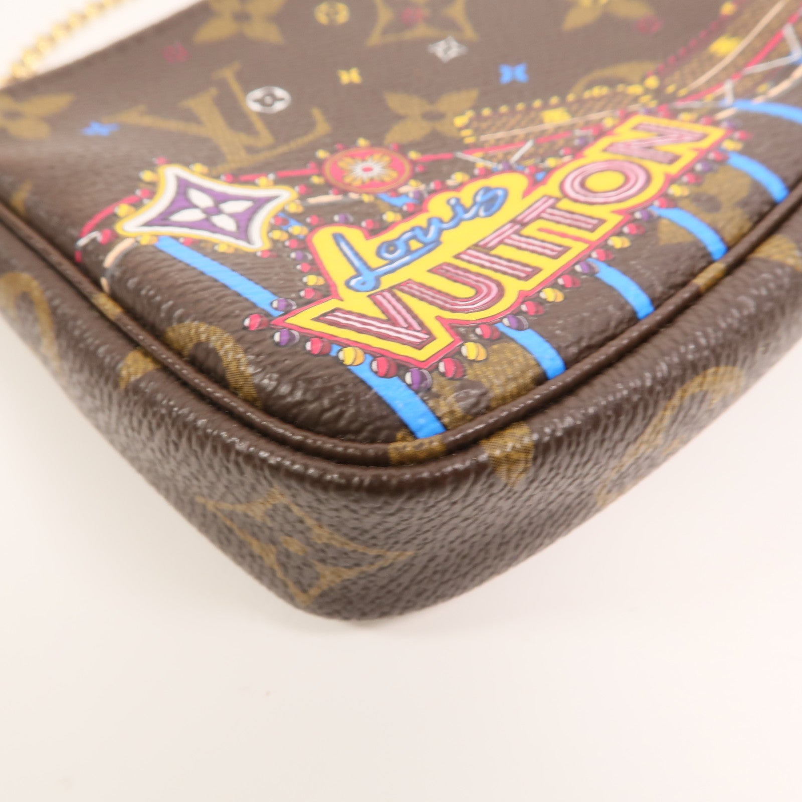 LOUIS VUITTON Monogram Mini Pochette Vivian手挽袋