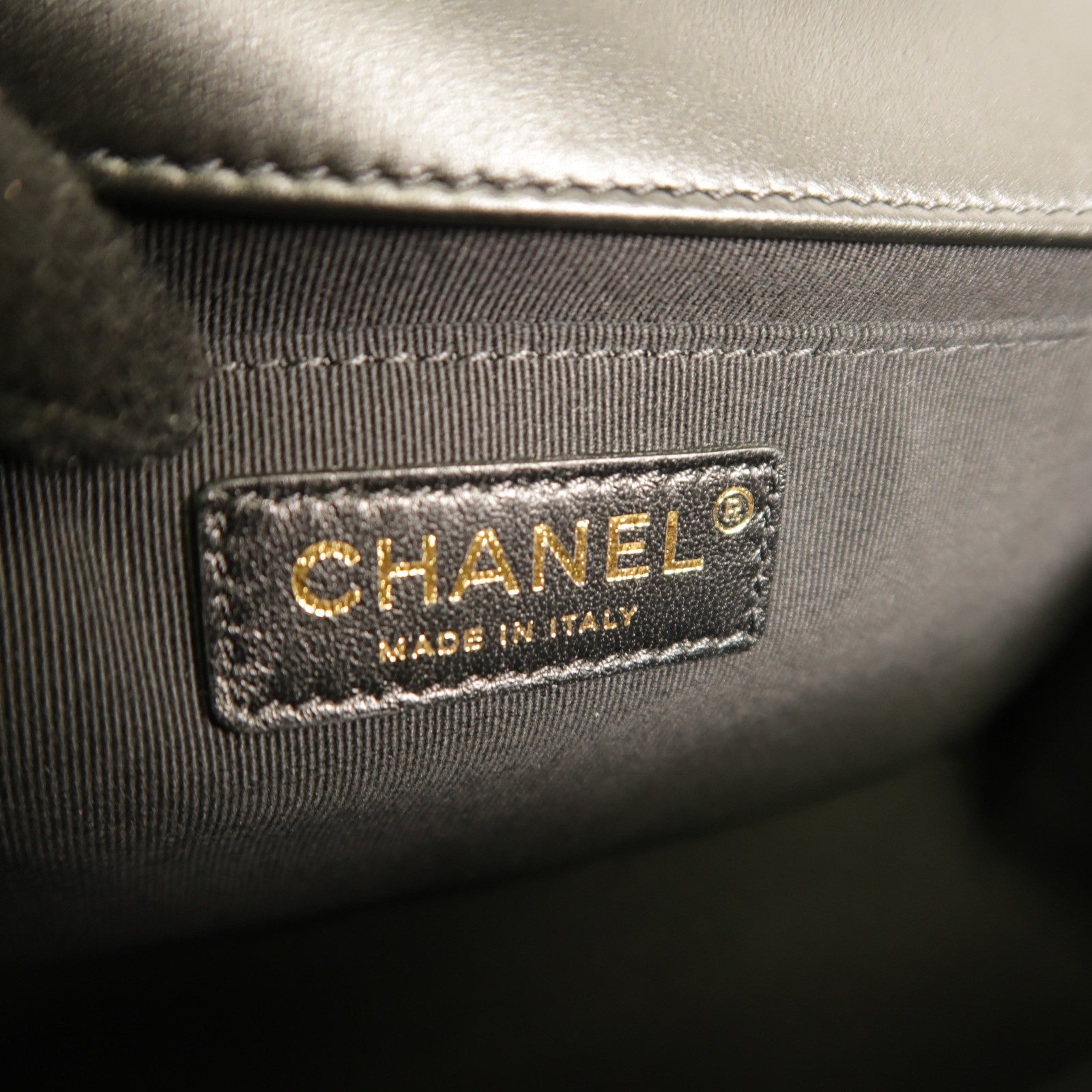 CHANEL 羊皮皮革Boy Chanel 25肩背袋