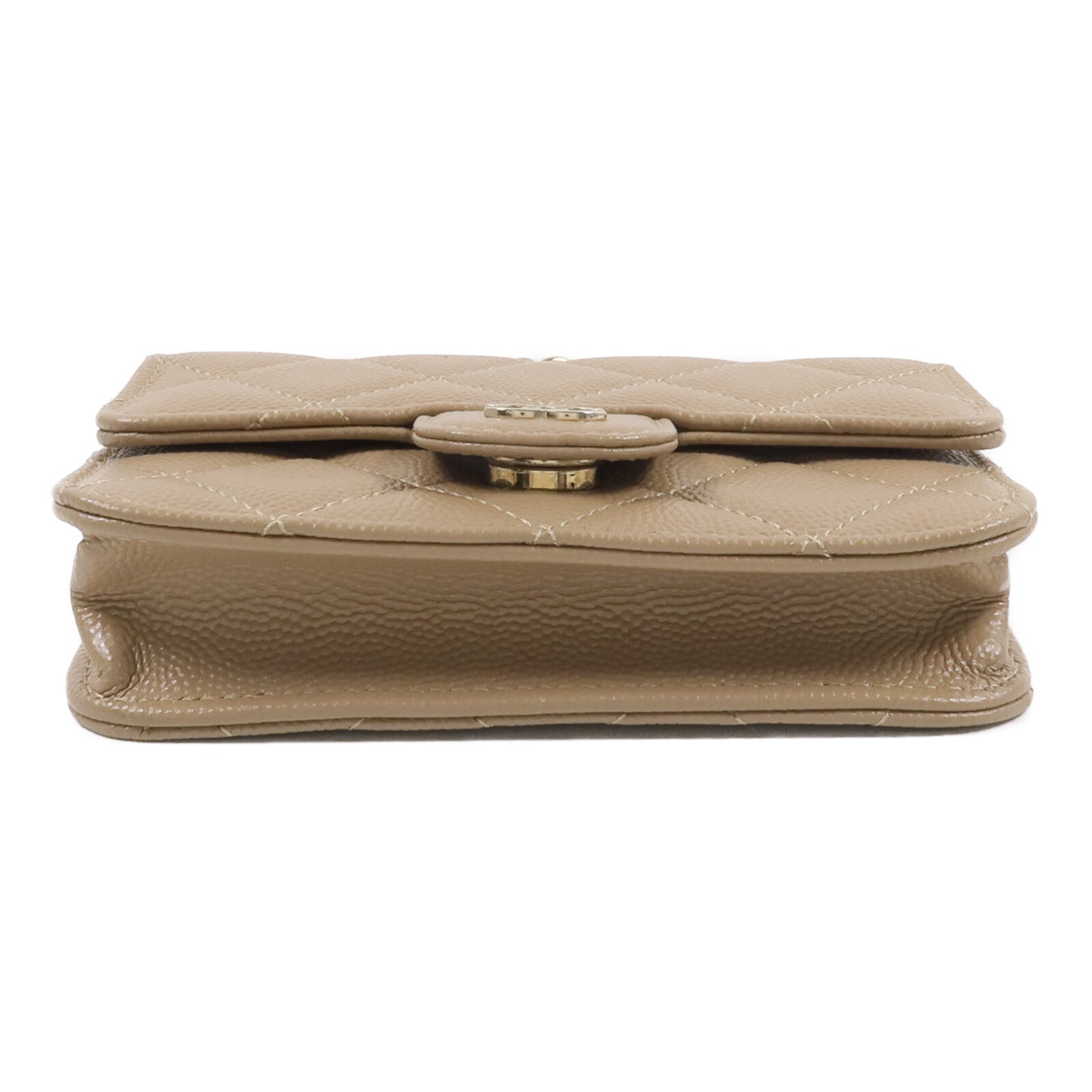 CHANEL 牛皮皮革Classic Mini Wallet On Chain鏈帶肩背袋