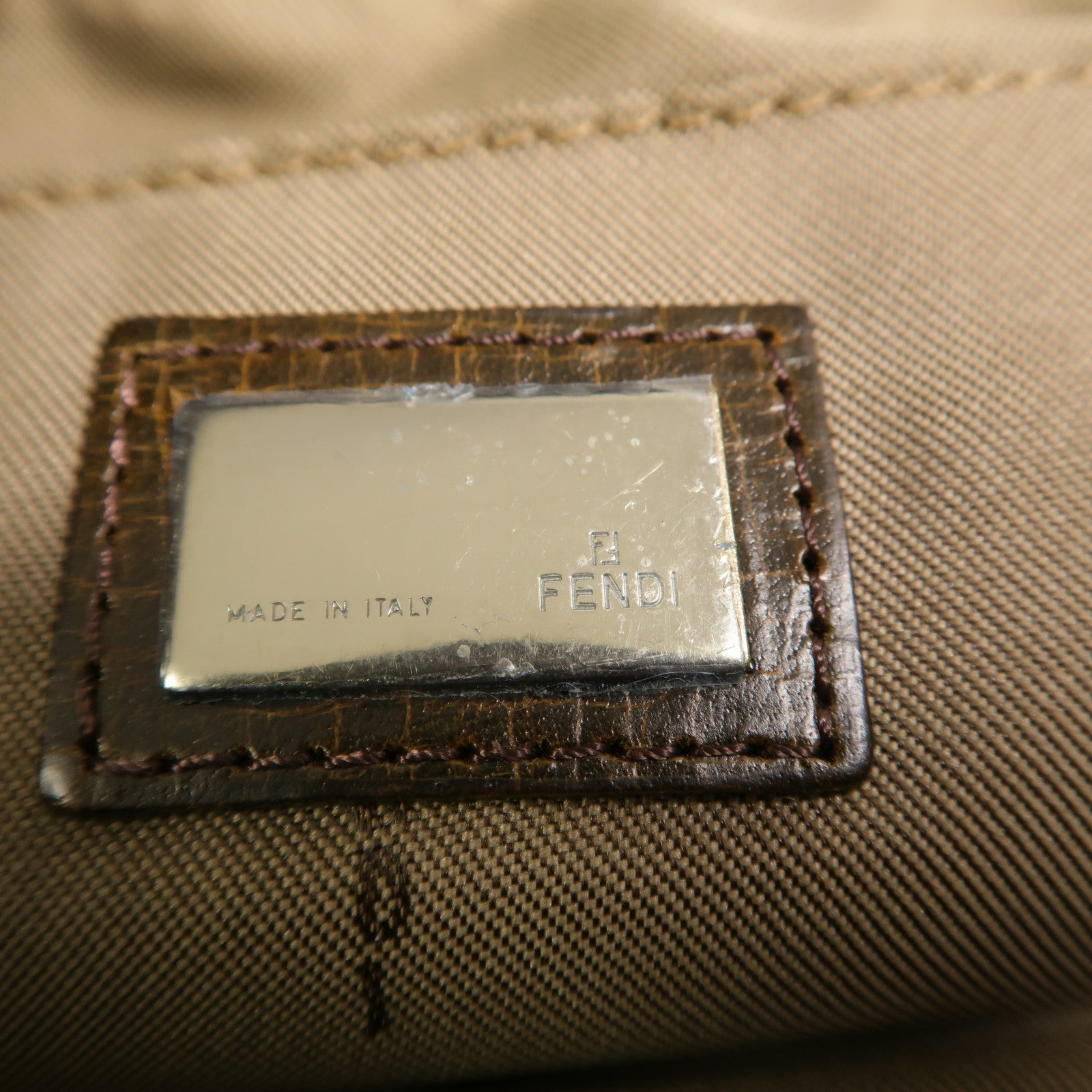 FENDI 水貂皮草Vintage Chef Fur Bag肩背袋