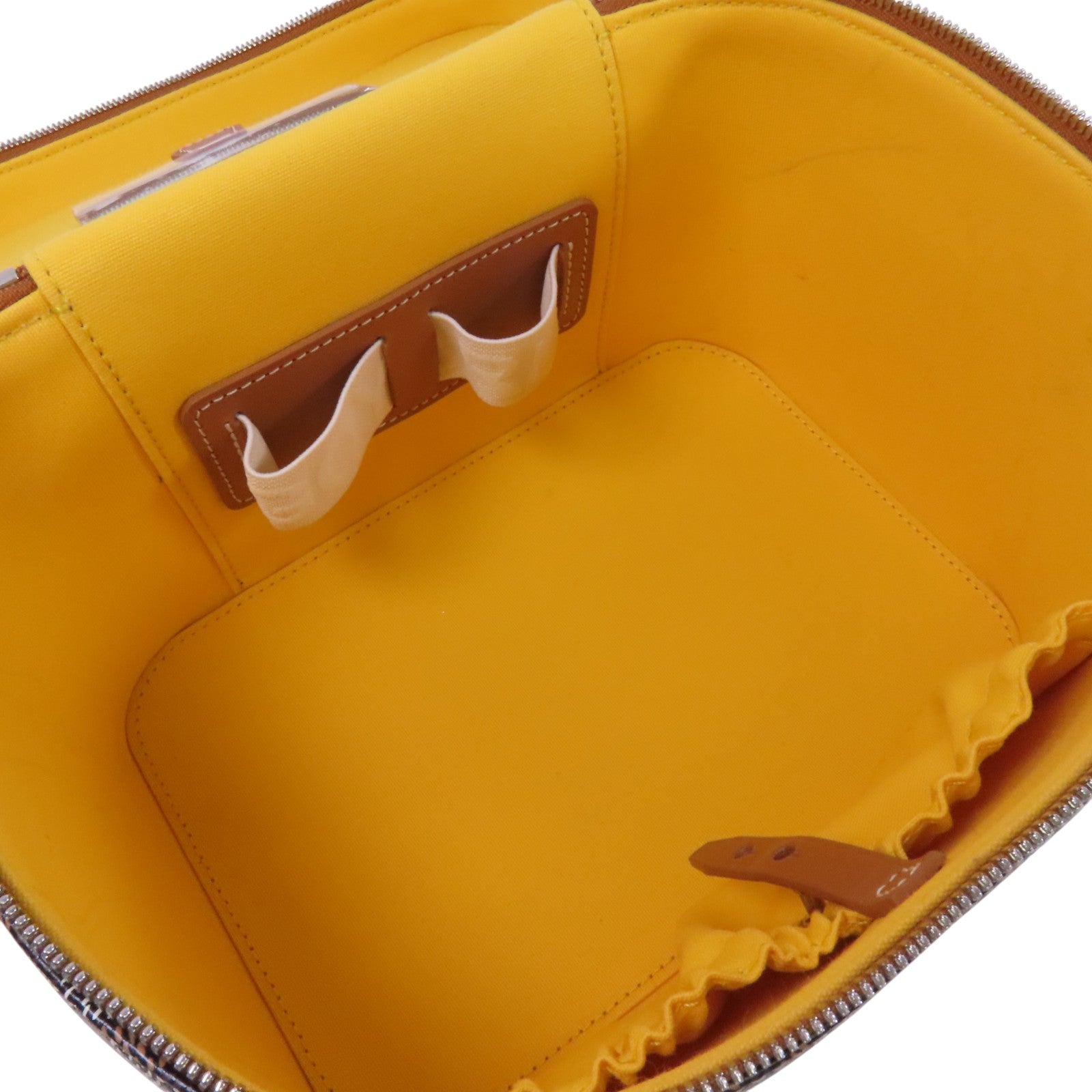 GOYARD 塗層帆布Muse Vanity銀扣手挽肩背兩用袋