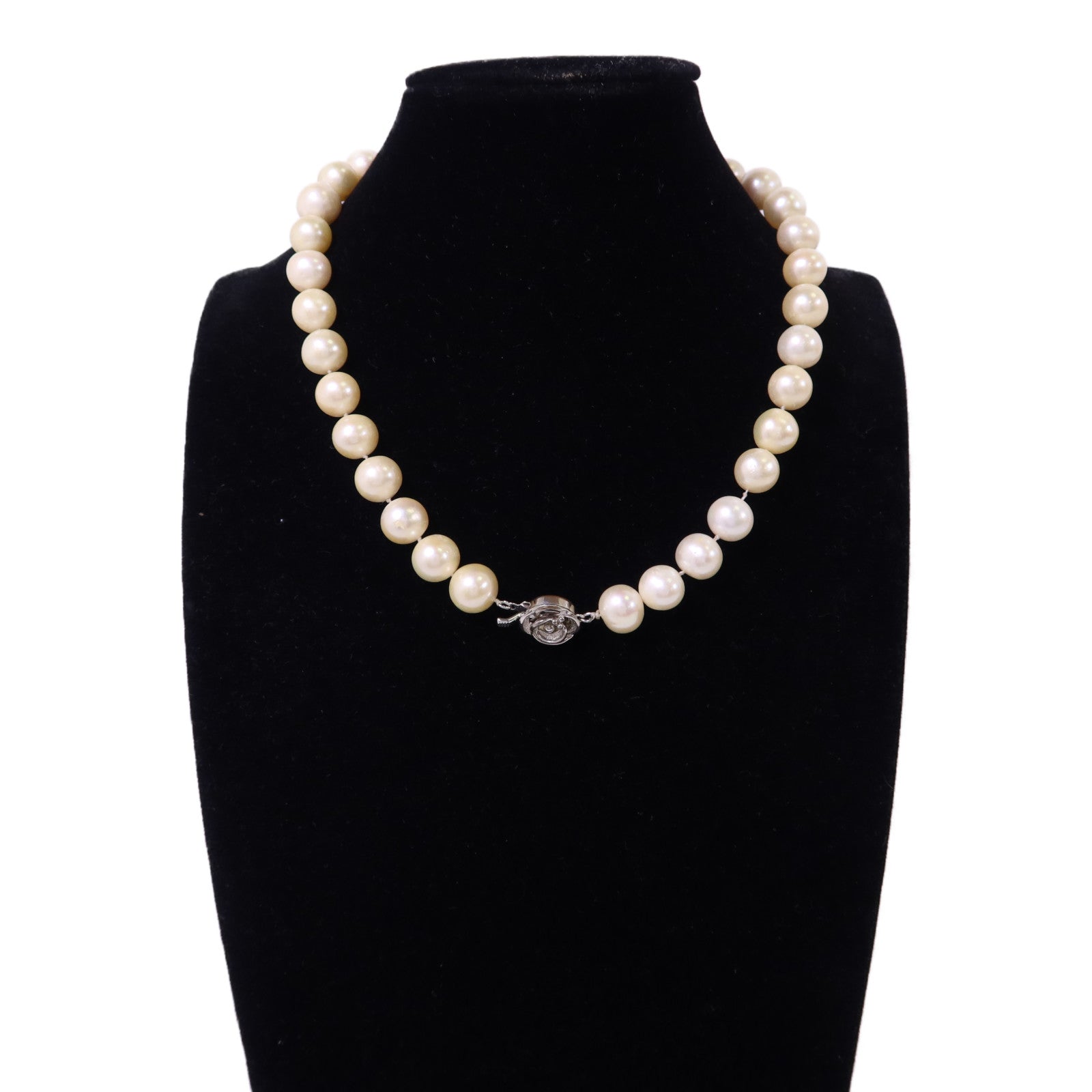 JEWELRY 925純銀Pearl Necklace珍珠項鍊#44cm