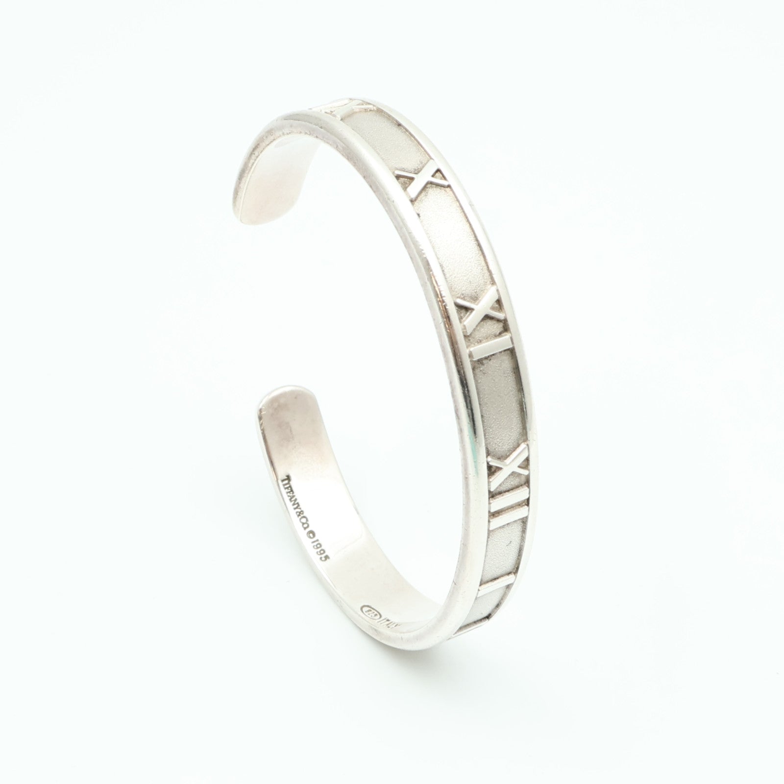 TIFFANY＆CO 925純銀Atlas Bangle手鐲
