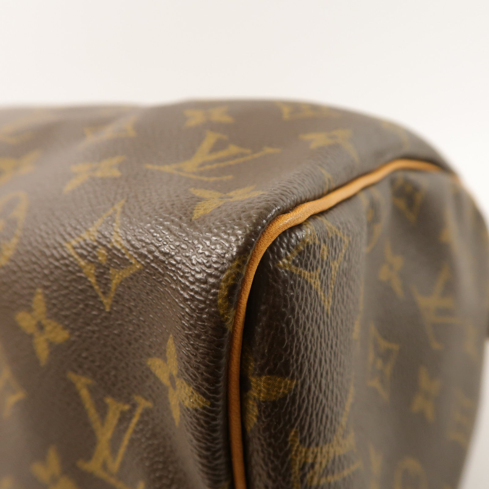 LOUIS VUITTON Monogram Speedy 30金扣手挽袋