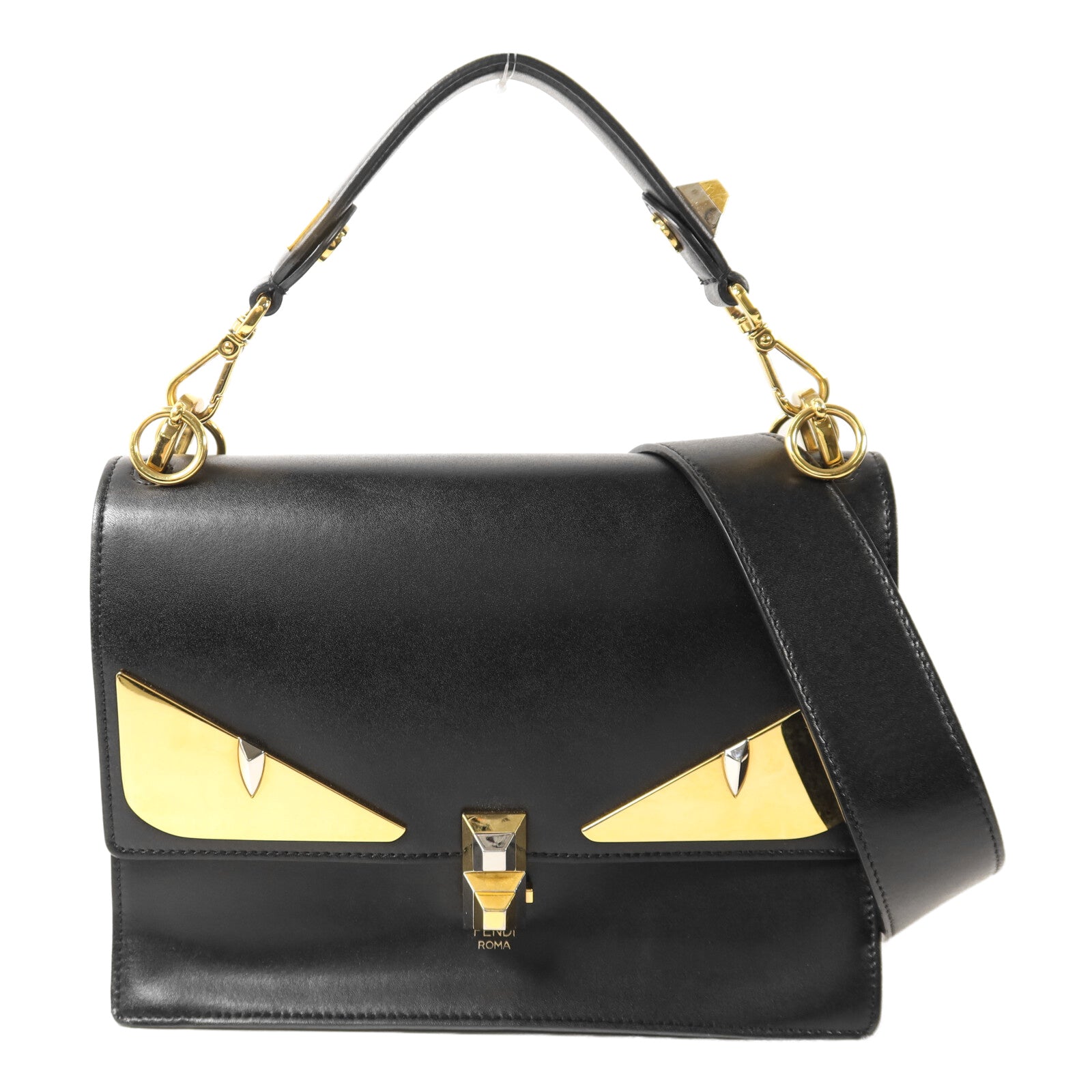 FENDI 牛皮皮革Kani手挽肩背兩用袋