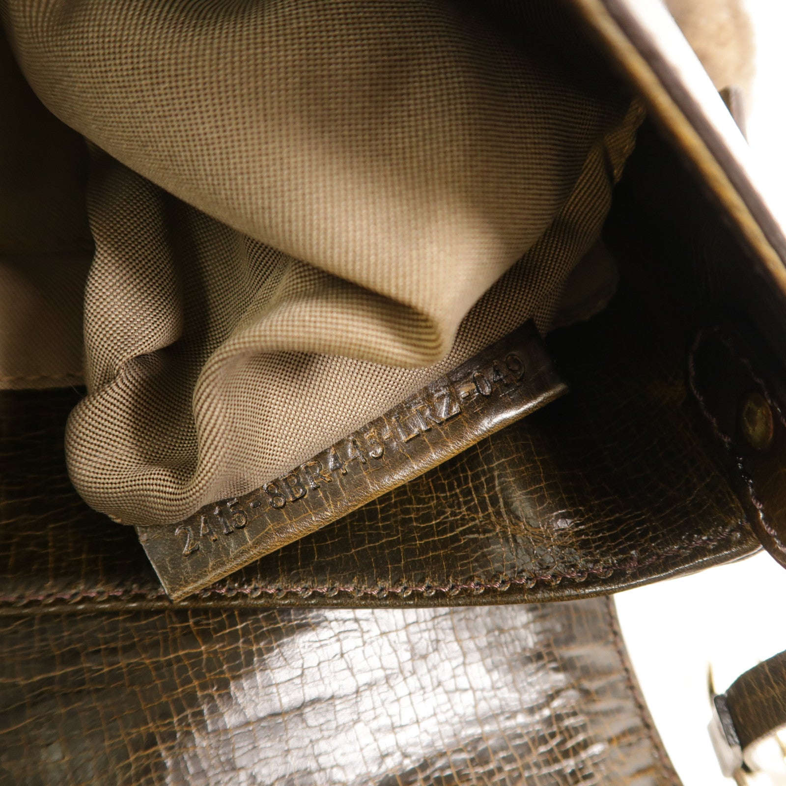 FENDI 水貂皮草Vintage Chef Fur Bag肩背袋