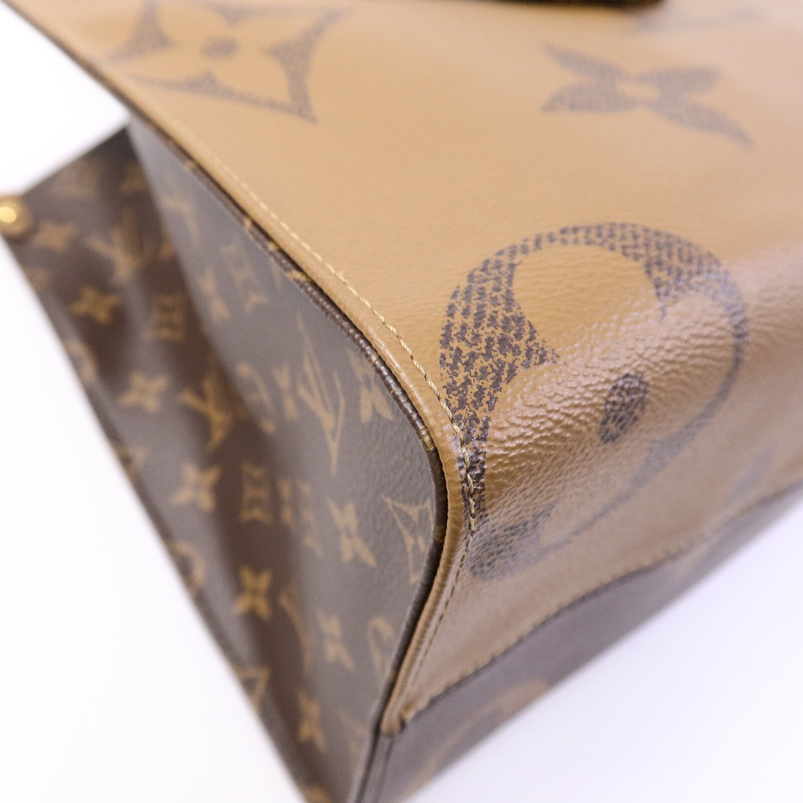 LOUIS VUITTON Monogram Giant On The Go MM手挽袋