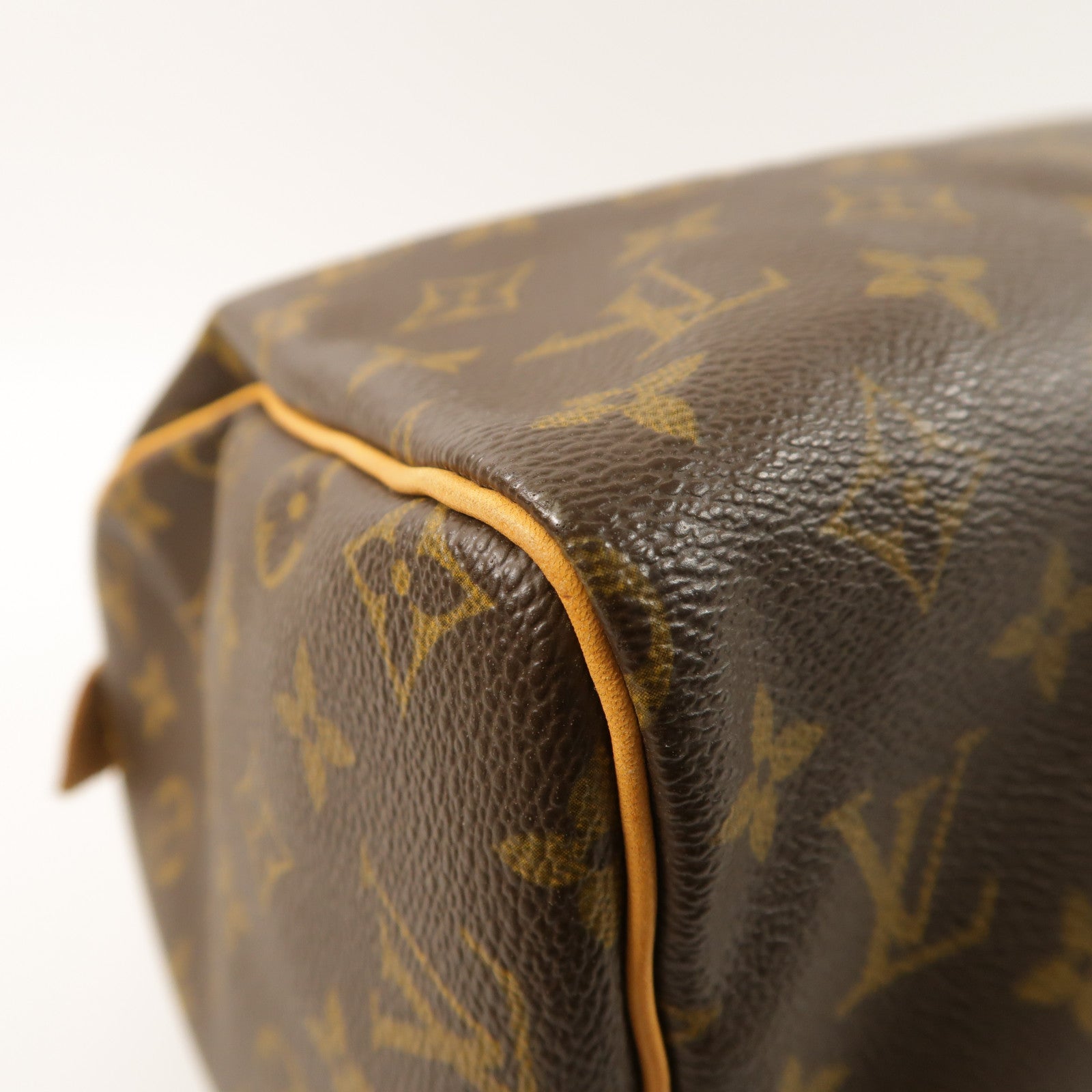 LOUIS VUITTON Monogram Speedy 30金扣手挽袋