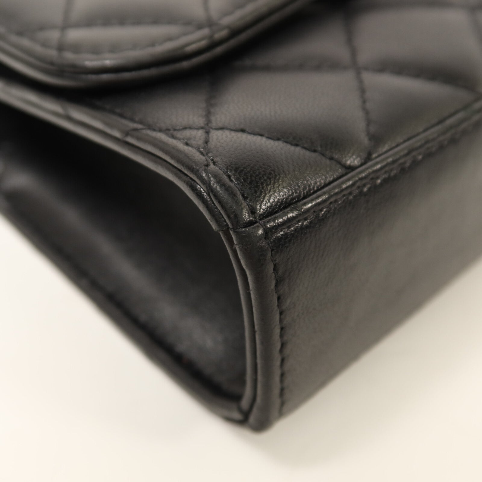 CHANEL 羊皮皮革Trendy CC Mini Flap Bag金扣鏈帶肩背袋