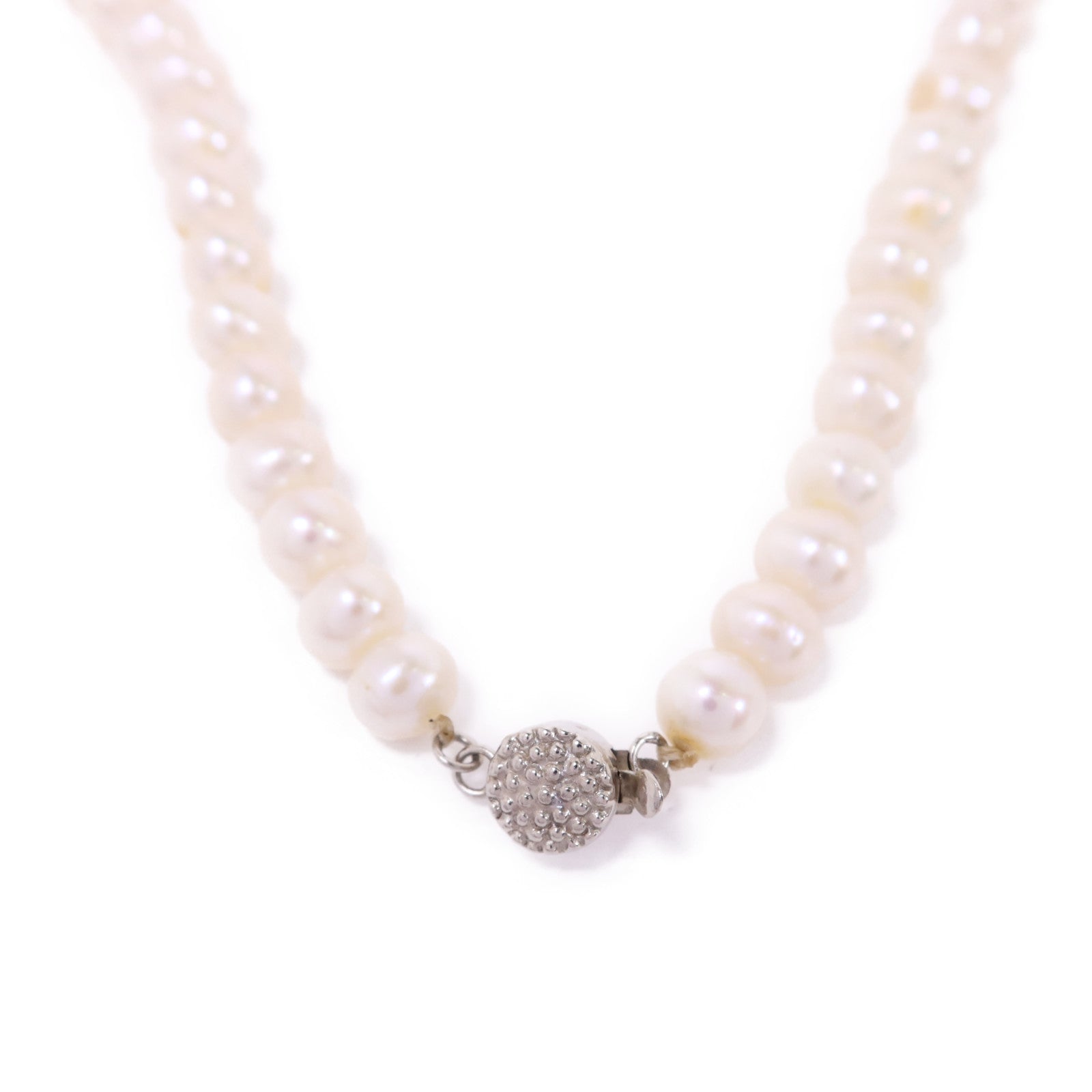 JEWELRY 金屬Pearl Necklace珍珠項鍊#42cm