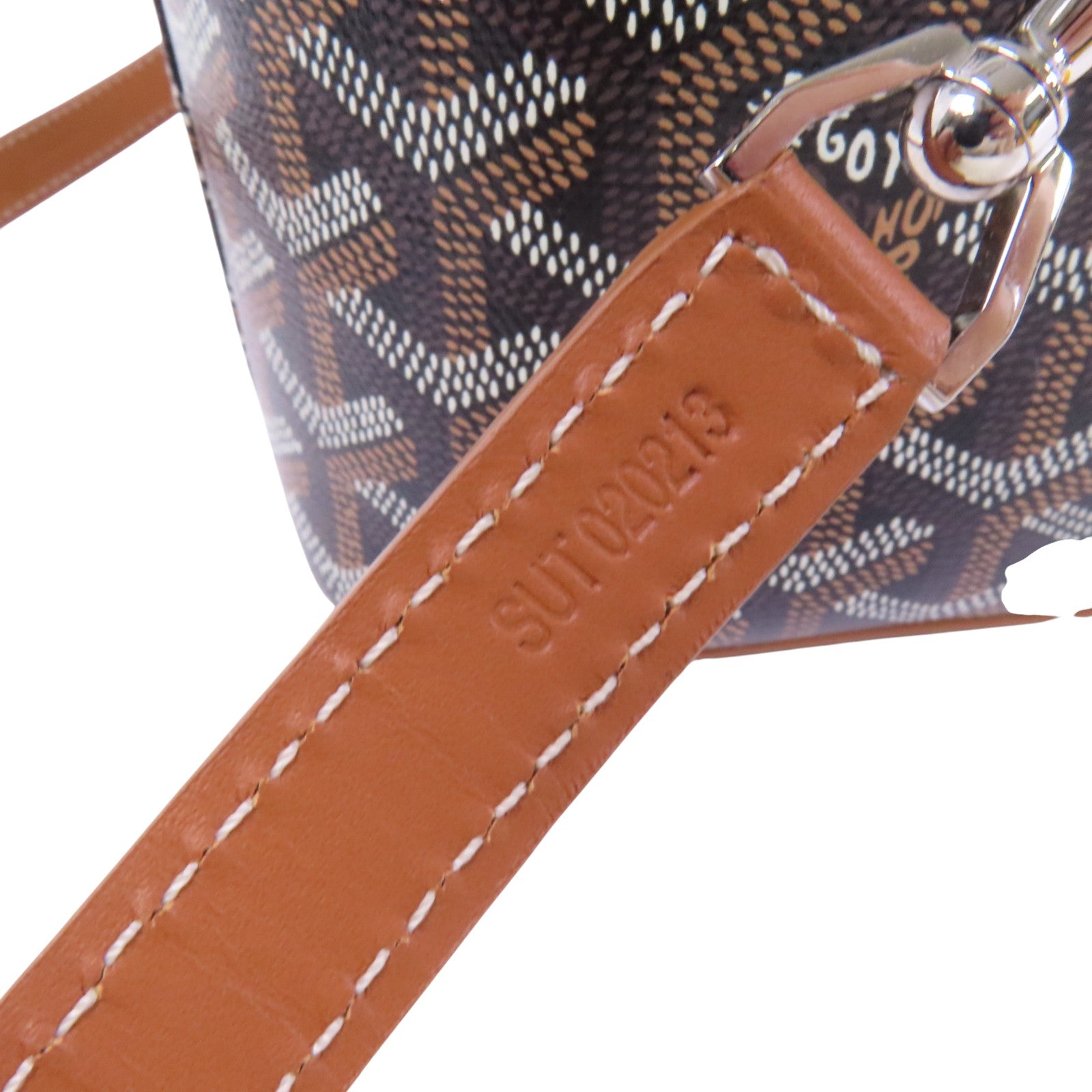 GOYARD 塗層帆布Muse Vanity銀扣手挽肩背兩用袋