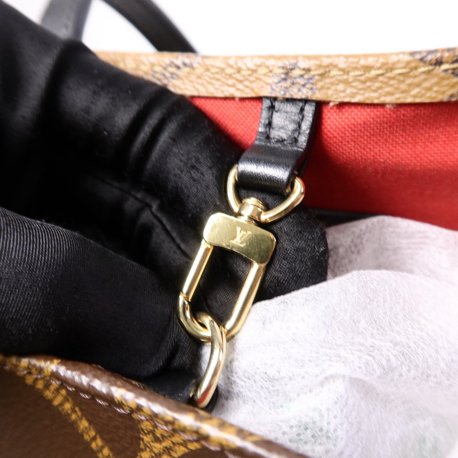LOUIS VUITTON Monogram Giant On The Go MM手挽袋