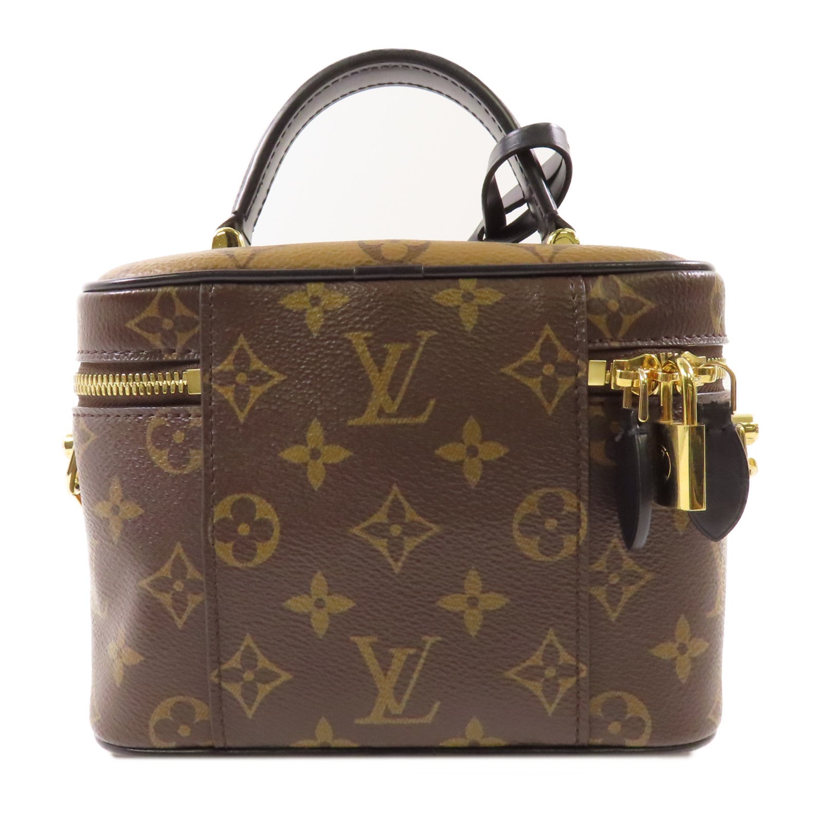 LOUIS VUITTON Monogram Reverse Vanity PM手挽肩背兩用袋