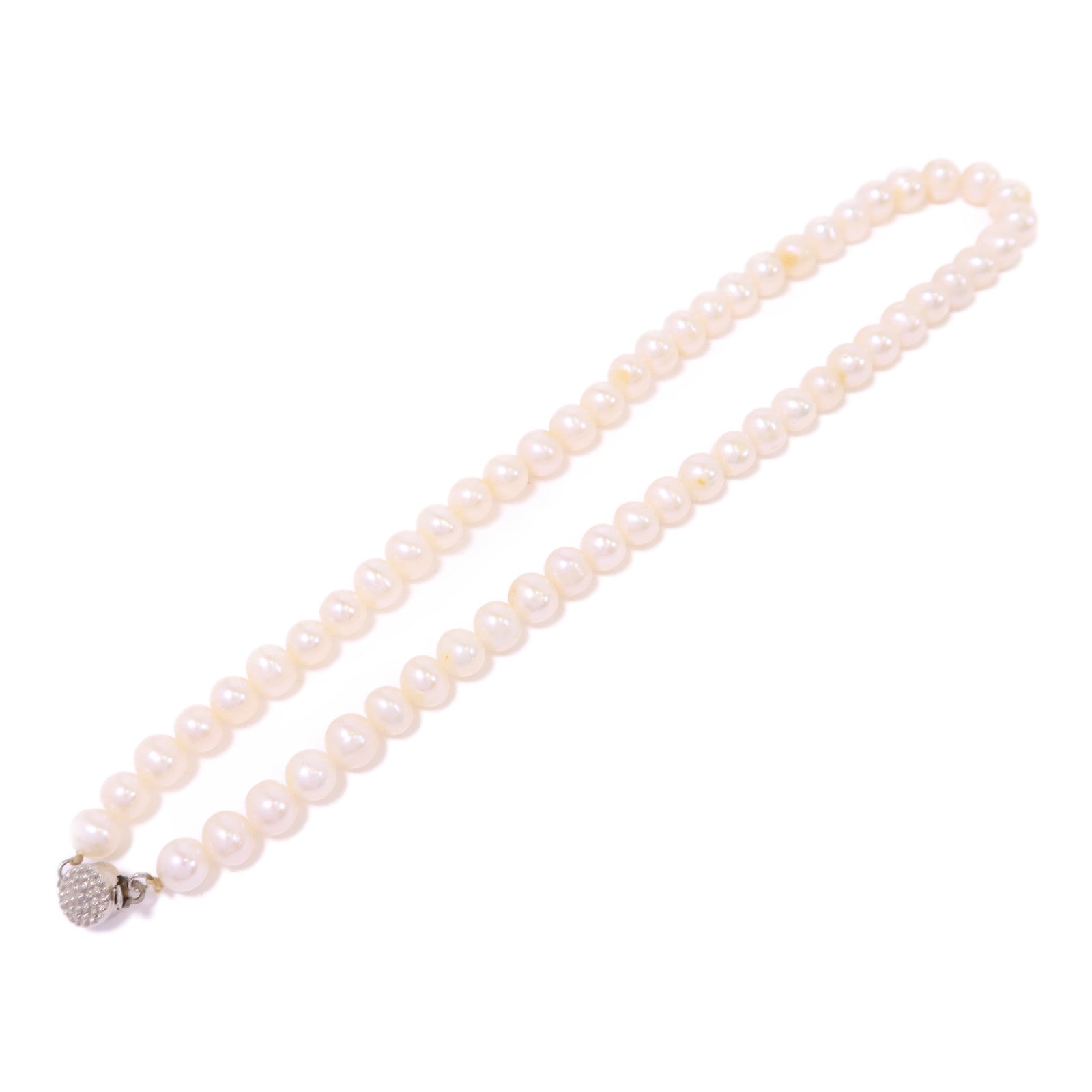 JEWELRY 金屬Pearl Necklace珍珠項鍊#42cm