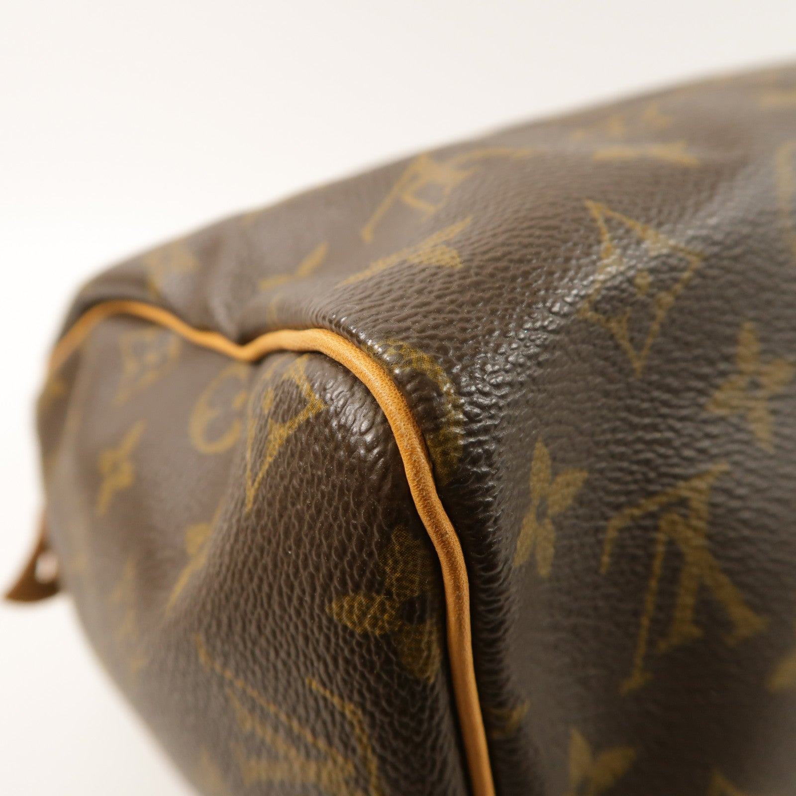 LOUIS VUITTON Monogram Speedy 30金扣手挽袋