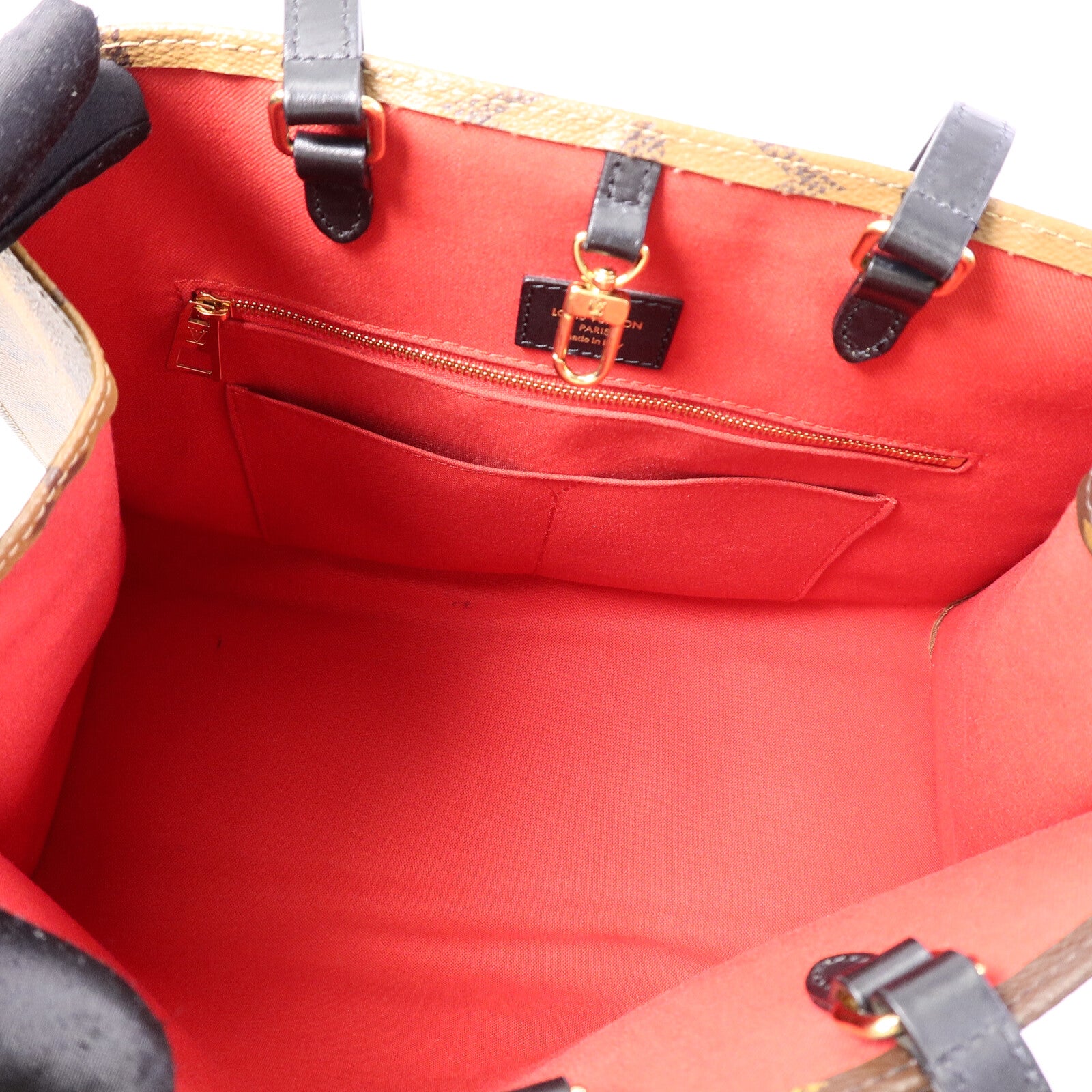 LOUIS VUITTON Monogram Giant On The Go MM手挽袋
