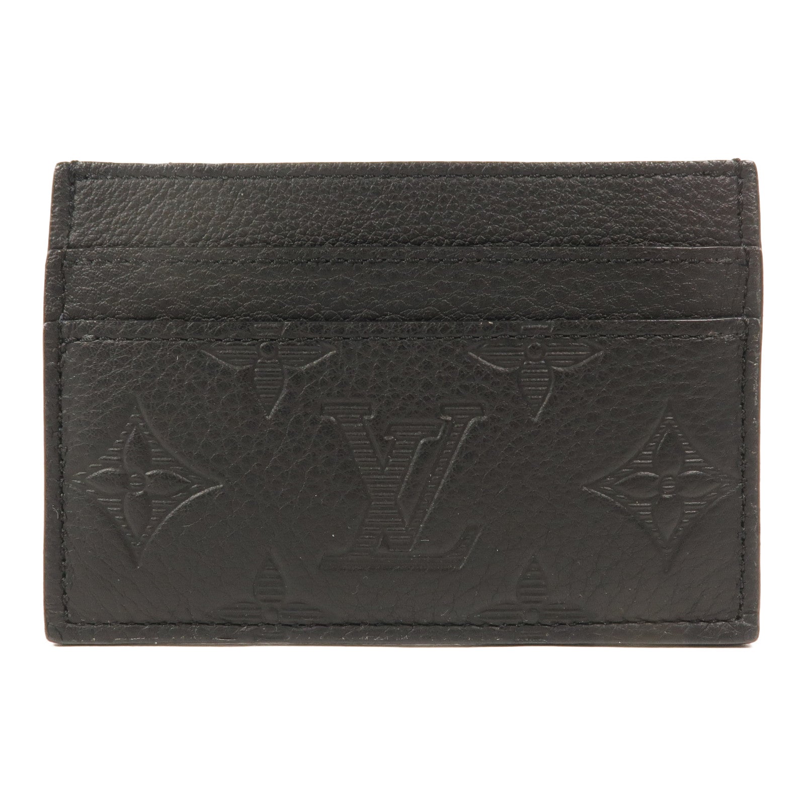 LOUIS VUITTON Monogram Shadow Porte-Cartes Double錢包