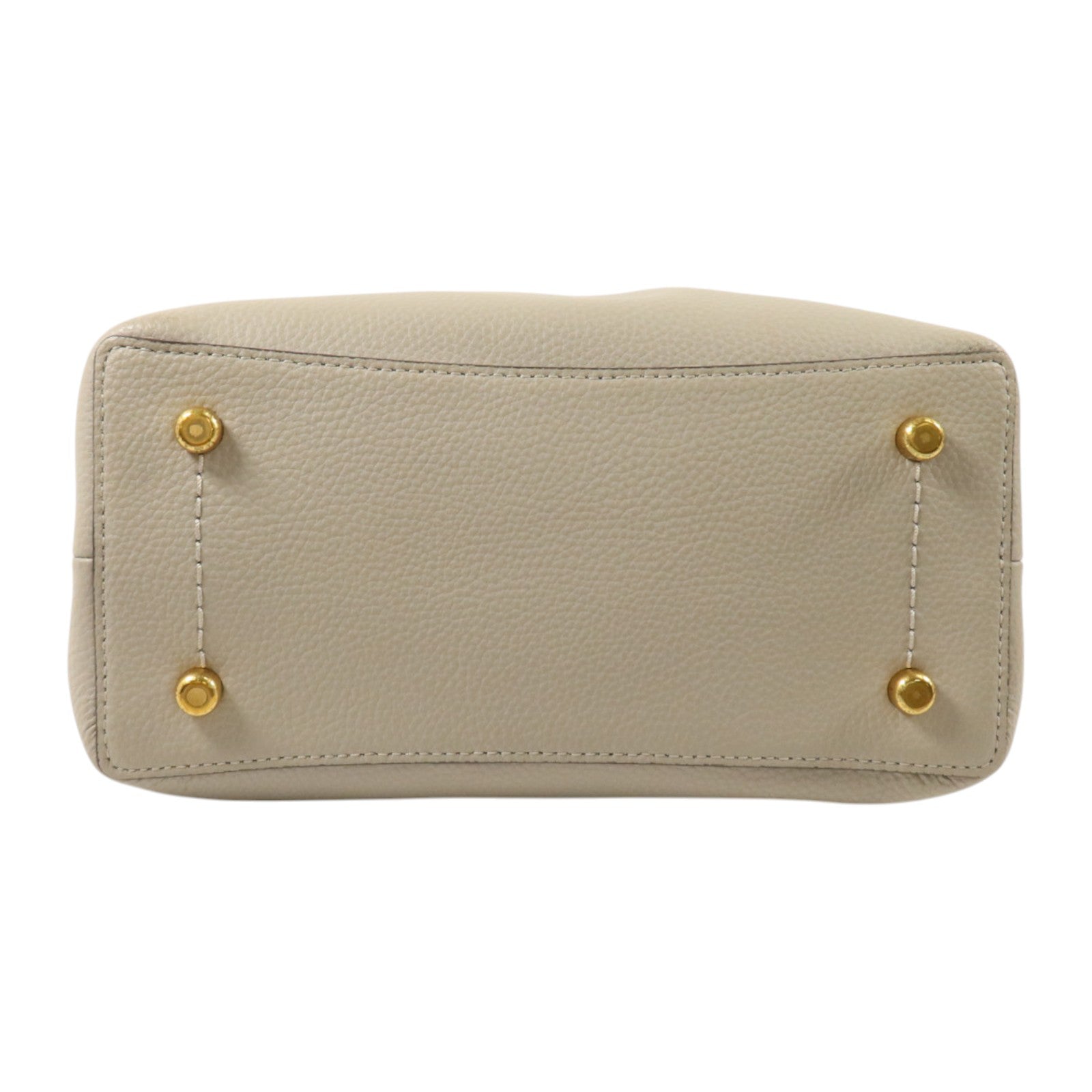 COACH 牛皮皮革Shoulder Bag金扣手挽肩背兩用袋