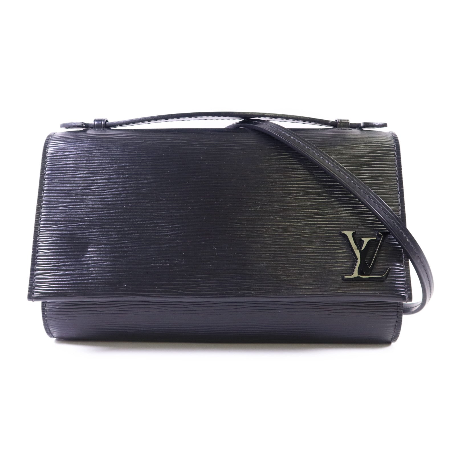 LOUIS VUITTON Epi Clery銀扣手挽肩背兩用袋