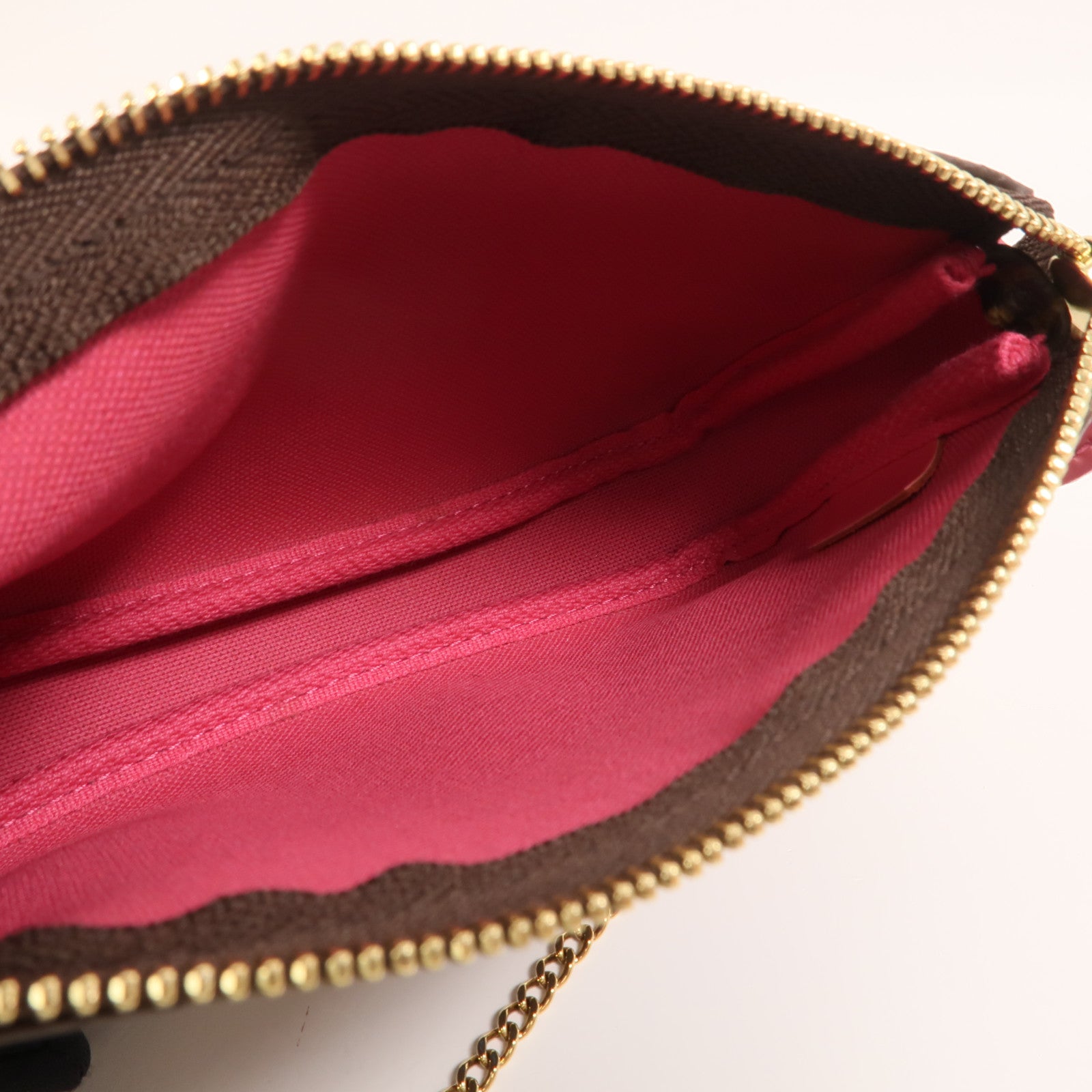LOUIS VUITTON Monogram Mini Pochette Vivian手挽袋