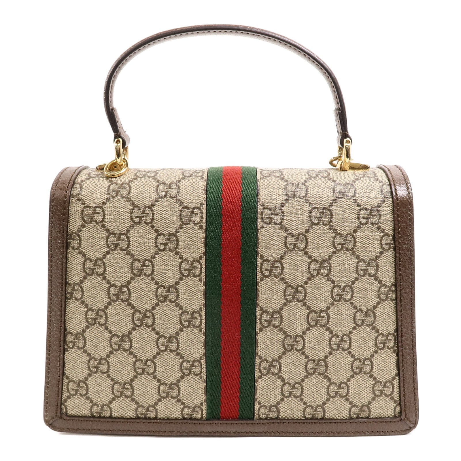 GUCCI 塗層帆布Ophidia GG Supreme手挽袋