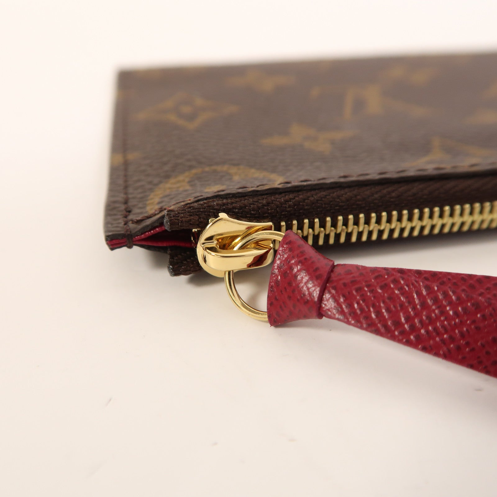 LOUIS VUITTON Monogram Pochette Felicie金扣鏈帶肩背袋