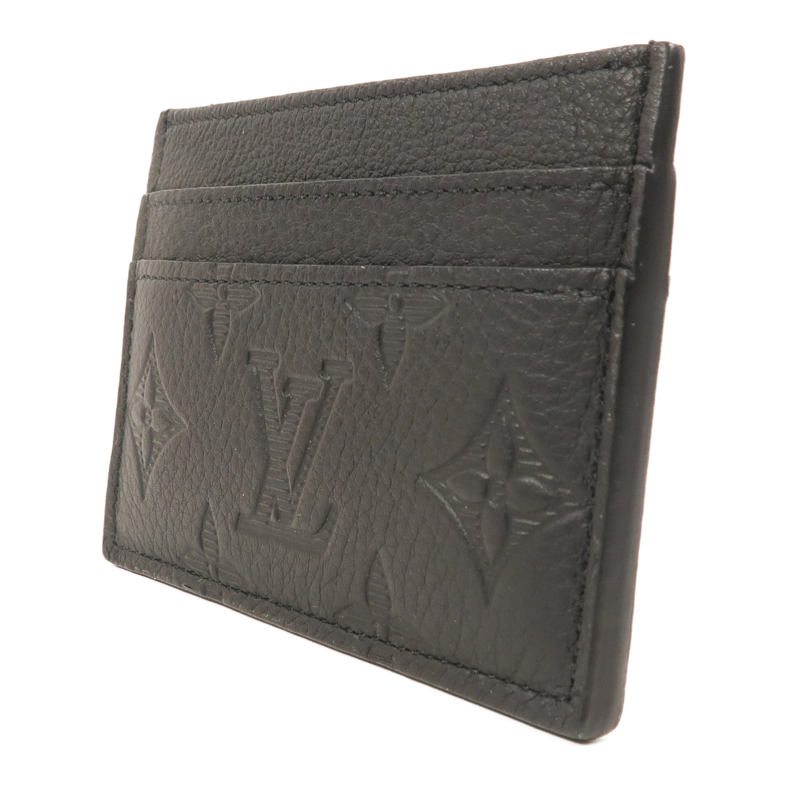 LOUIS VUITTON Monogram Shadow Porte-Cartes Double錢包