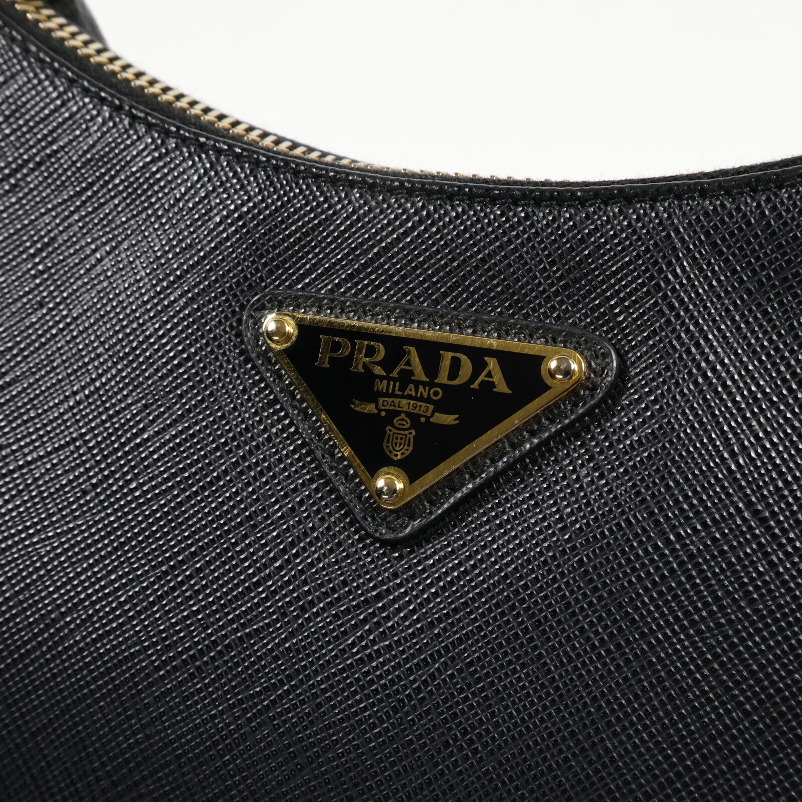 PRADA 牛皮皮革Mini Hobo肩背袋