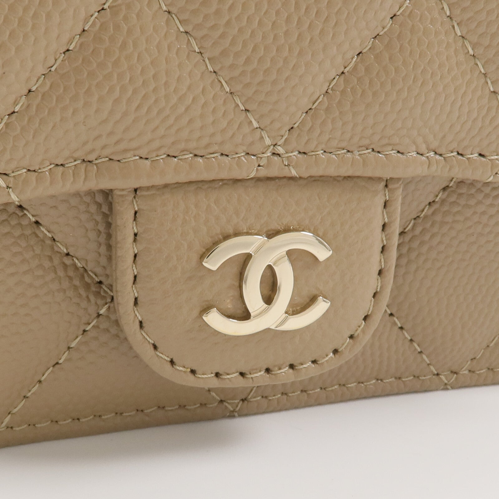 CHANEL 牛皮皮革Classic Mini Wallet On Chain鏈帶肩背袋