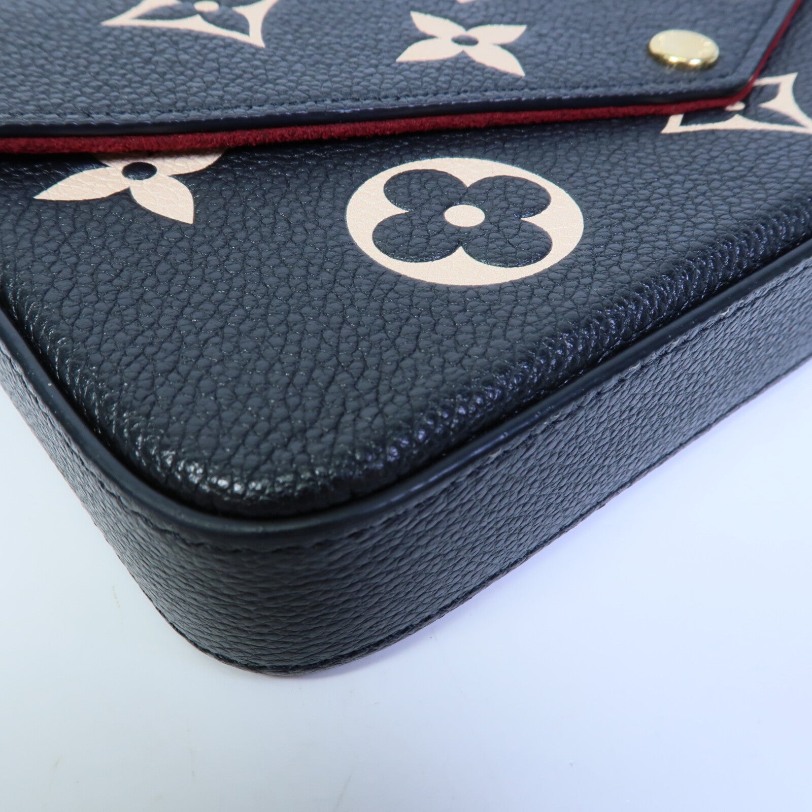 LOUIS VUITTON Monogram Felicie Pochette鏈帶肩背袋