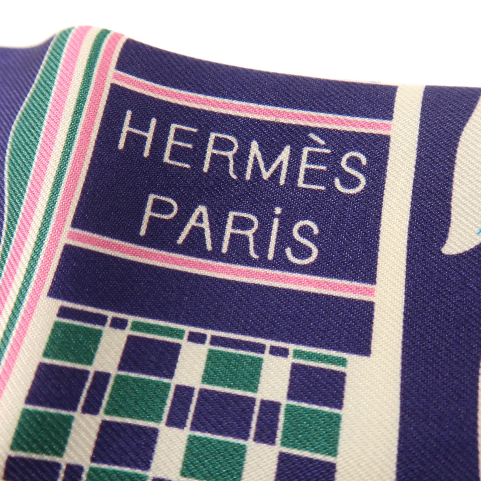 HERMES 絲質Twilly絲巾