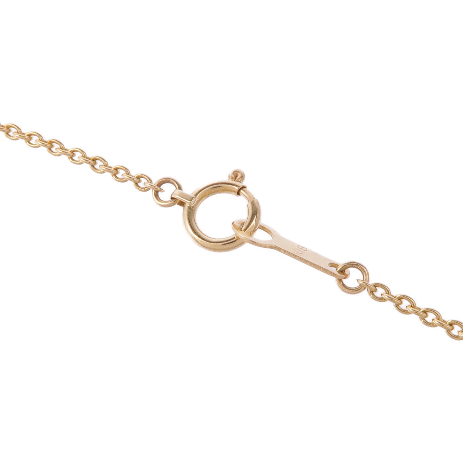 JEWELRY 18K黃金Emerald Diamond Necklace綠寶石/鑽石項鍊