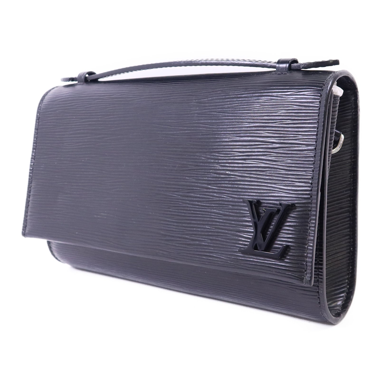 LOUIS VUITTON Epi Clery銀扣手挽肩背兩用袋