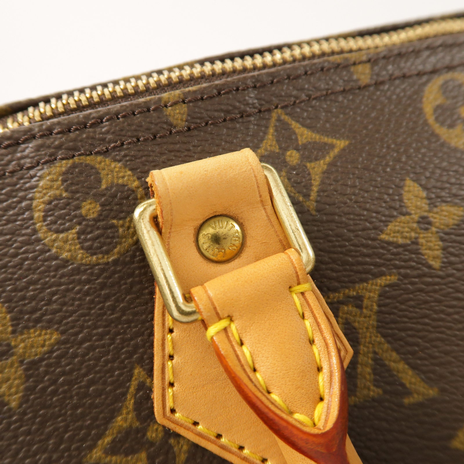 LOUIS VUITTON Monogram Speedy 30金扣手挽袋