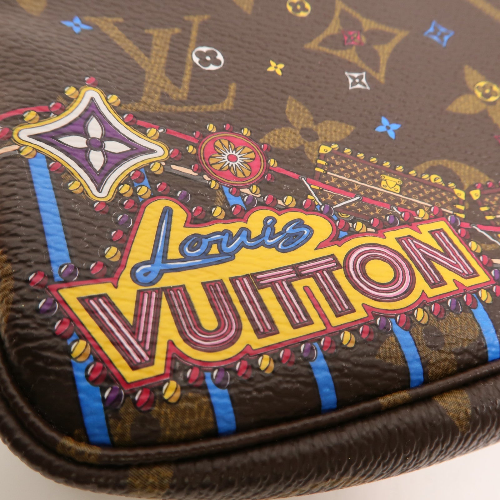 LOUIS VUITTON Monogram Mini Pochette Vivian手挽袋