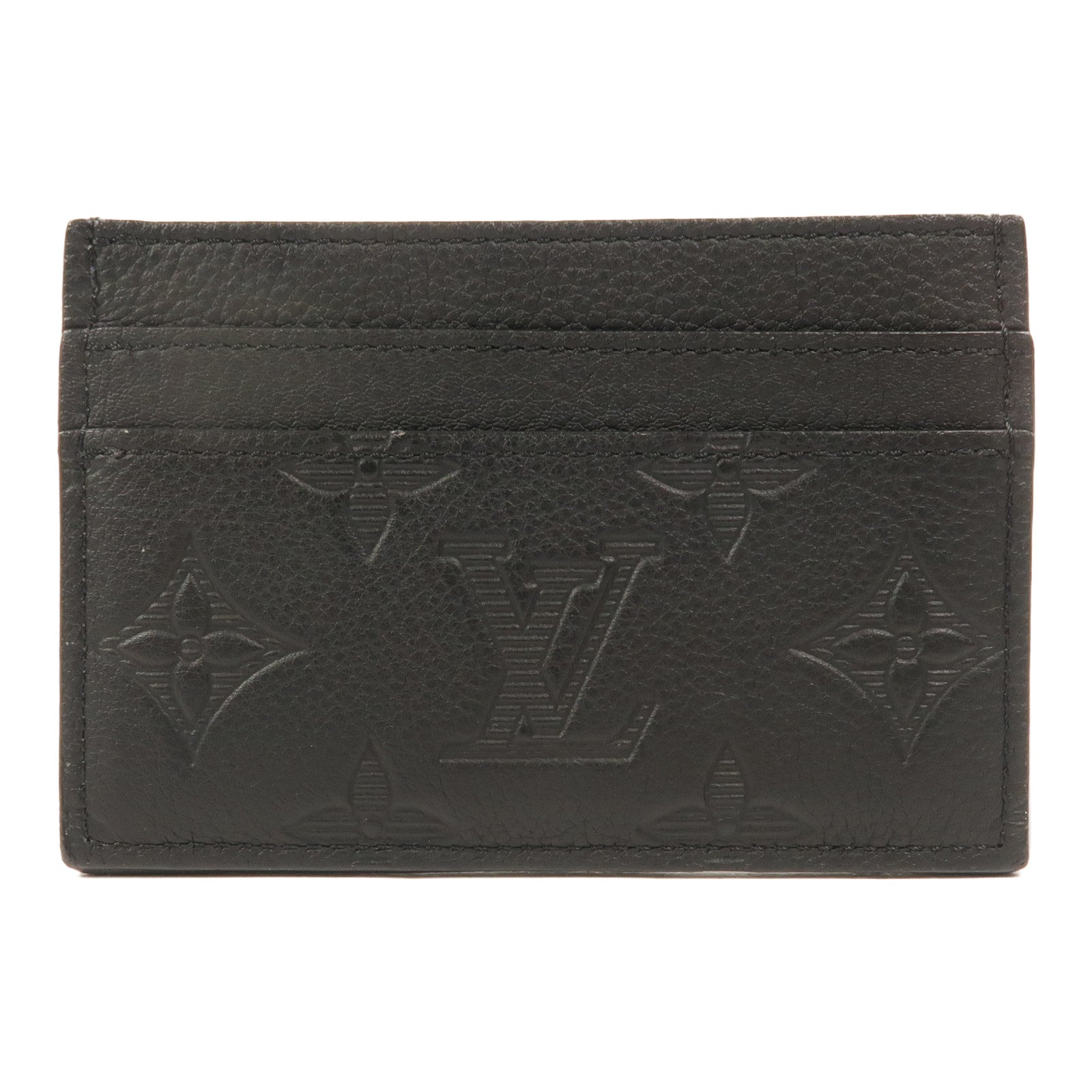 LOUIS VUITTON Monogram Shadow Porte-Cartes Double錢包