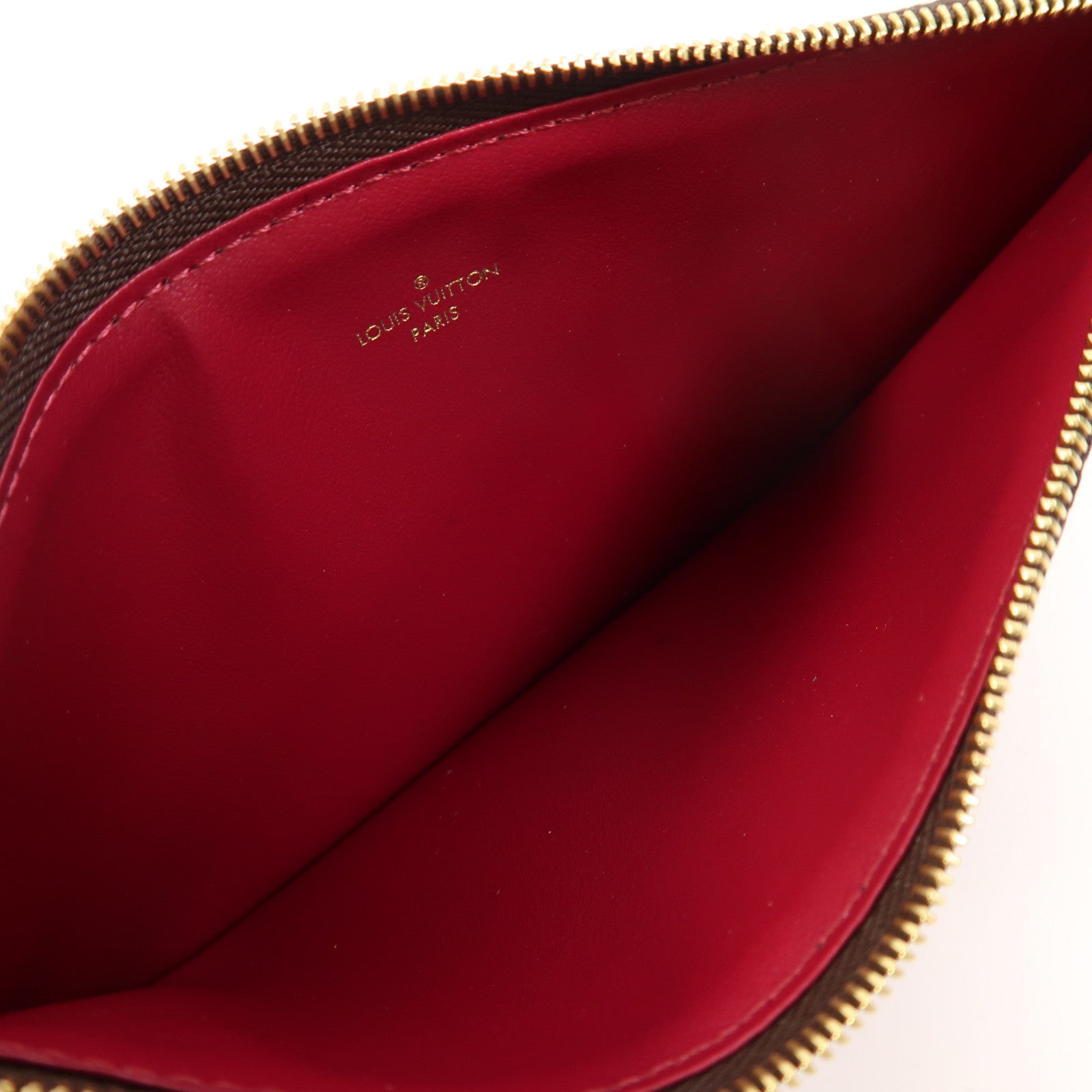 LOUIS VUITTON Monogram Pochette Felicie金扣鏈帶肩背袋