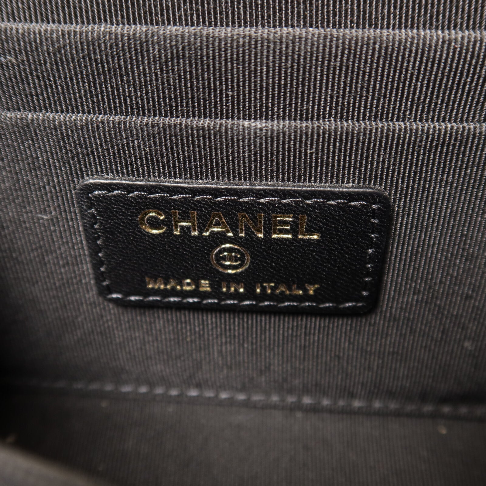 CHANEL 羊皮皮革Trendy CC Mini Flap Bag金扣鏈帶肩背袋