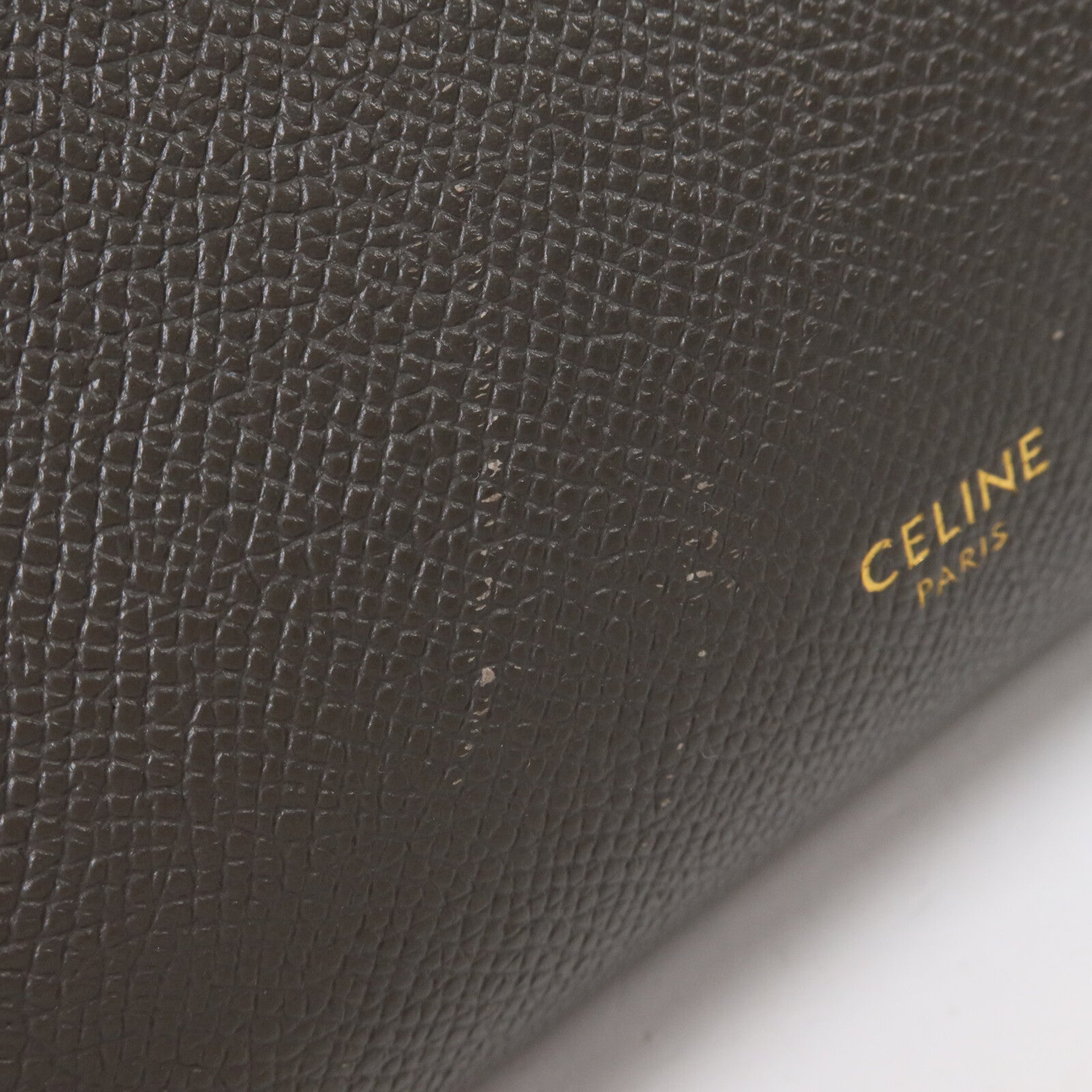 CELINE 牛皮皮革Micro Belt Bag手挽肩背兩用袋