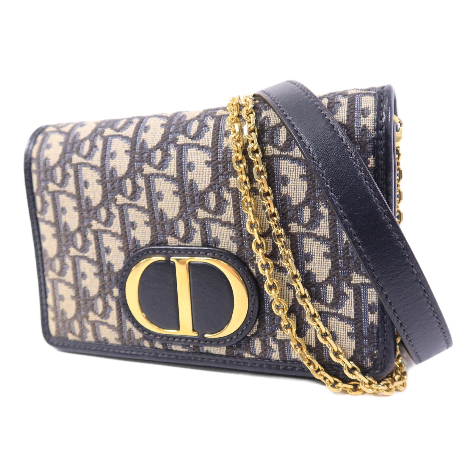 Dior 帆布30 Montaigne Pouch肩背袋