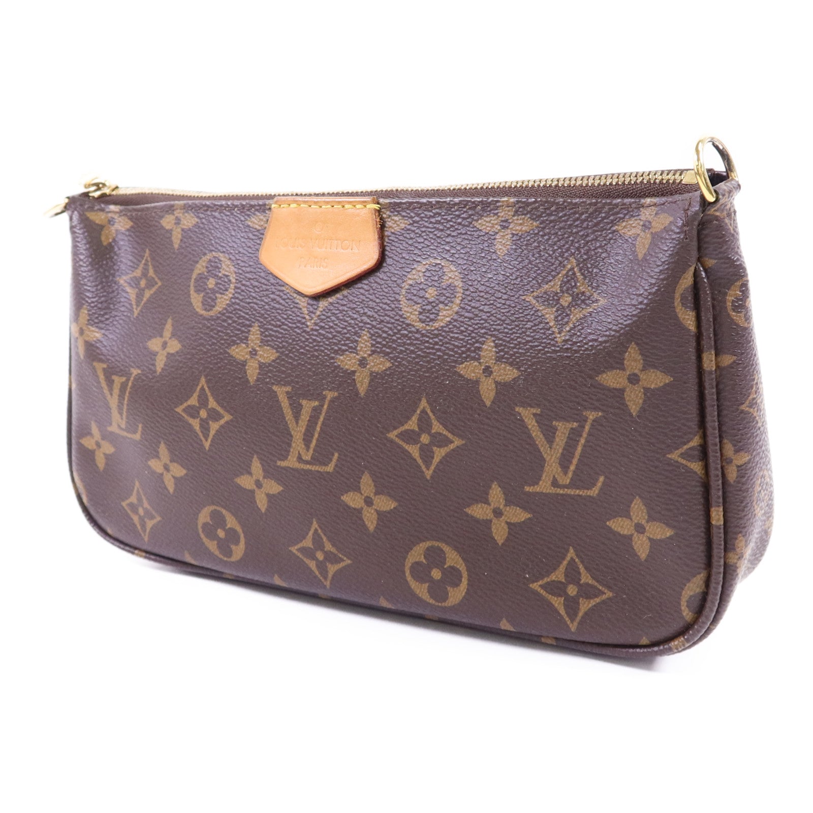 LOUIS VUITTON Monogram Multi Pochette Accessoires金扣肩背袋