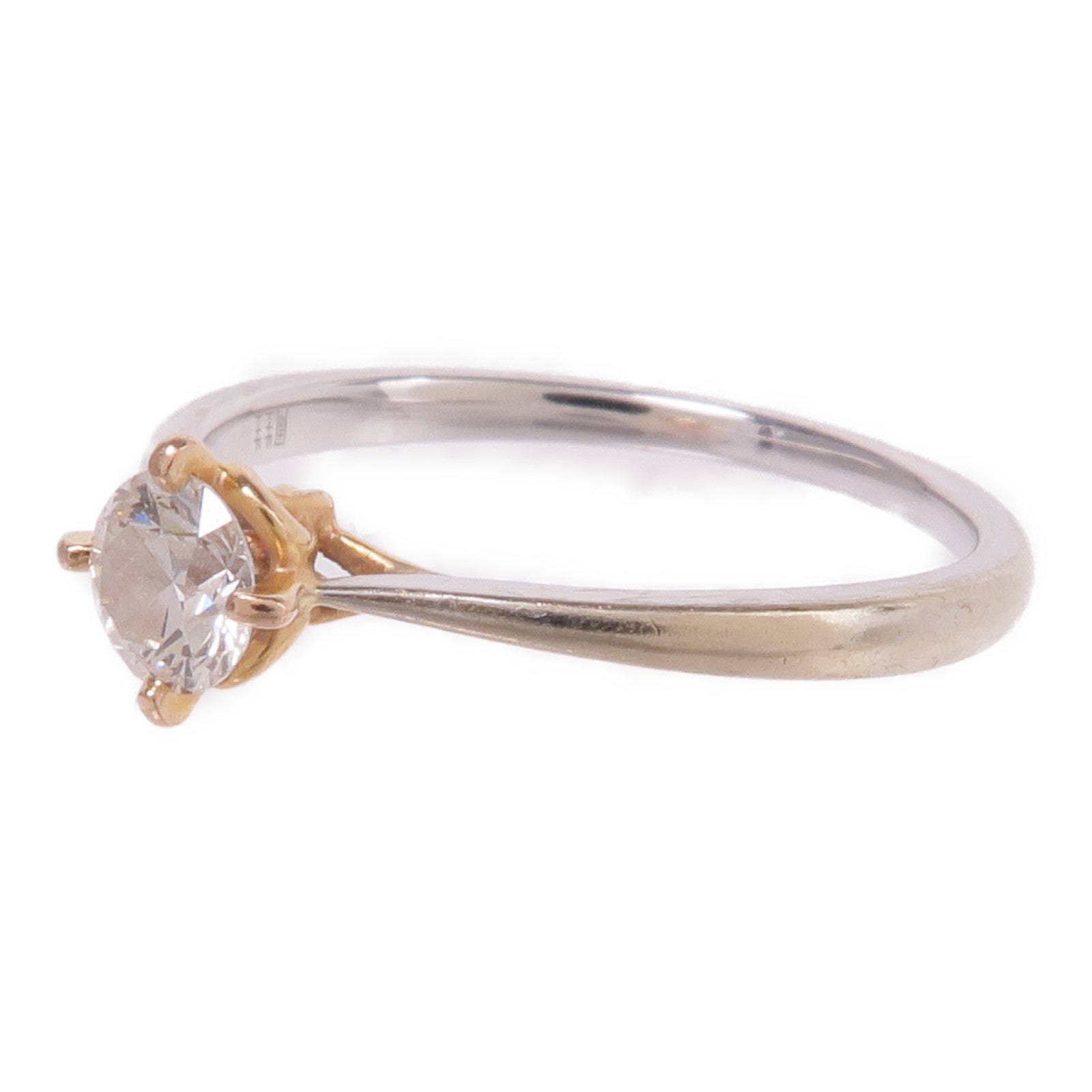 JEWELRY 【激減優惠】18K白金/玫瑰金Diamond Ring鑽石戒指US#6.5